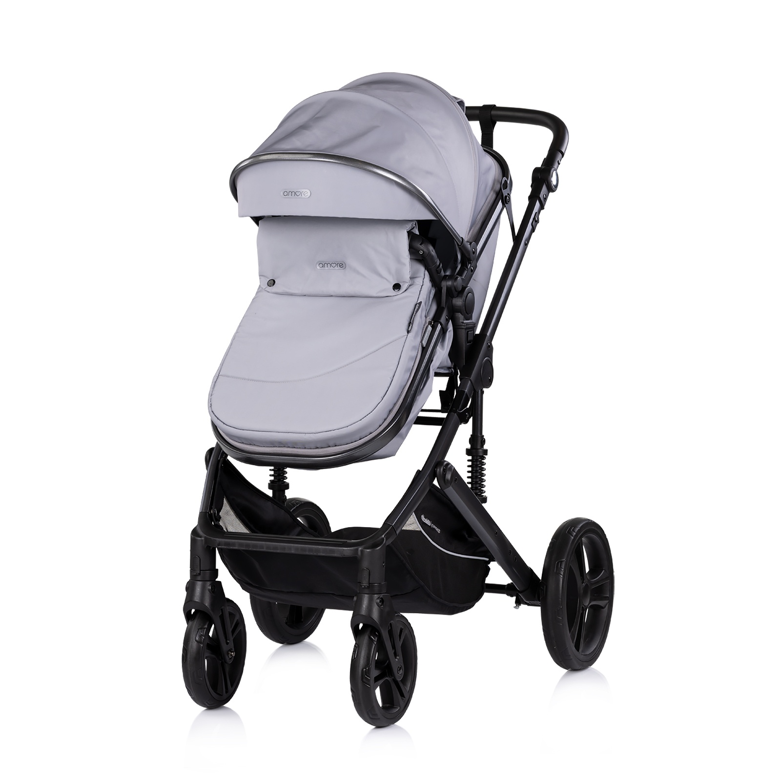 Детска количка Chipolino Amore до 22 кг, платина