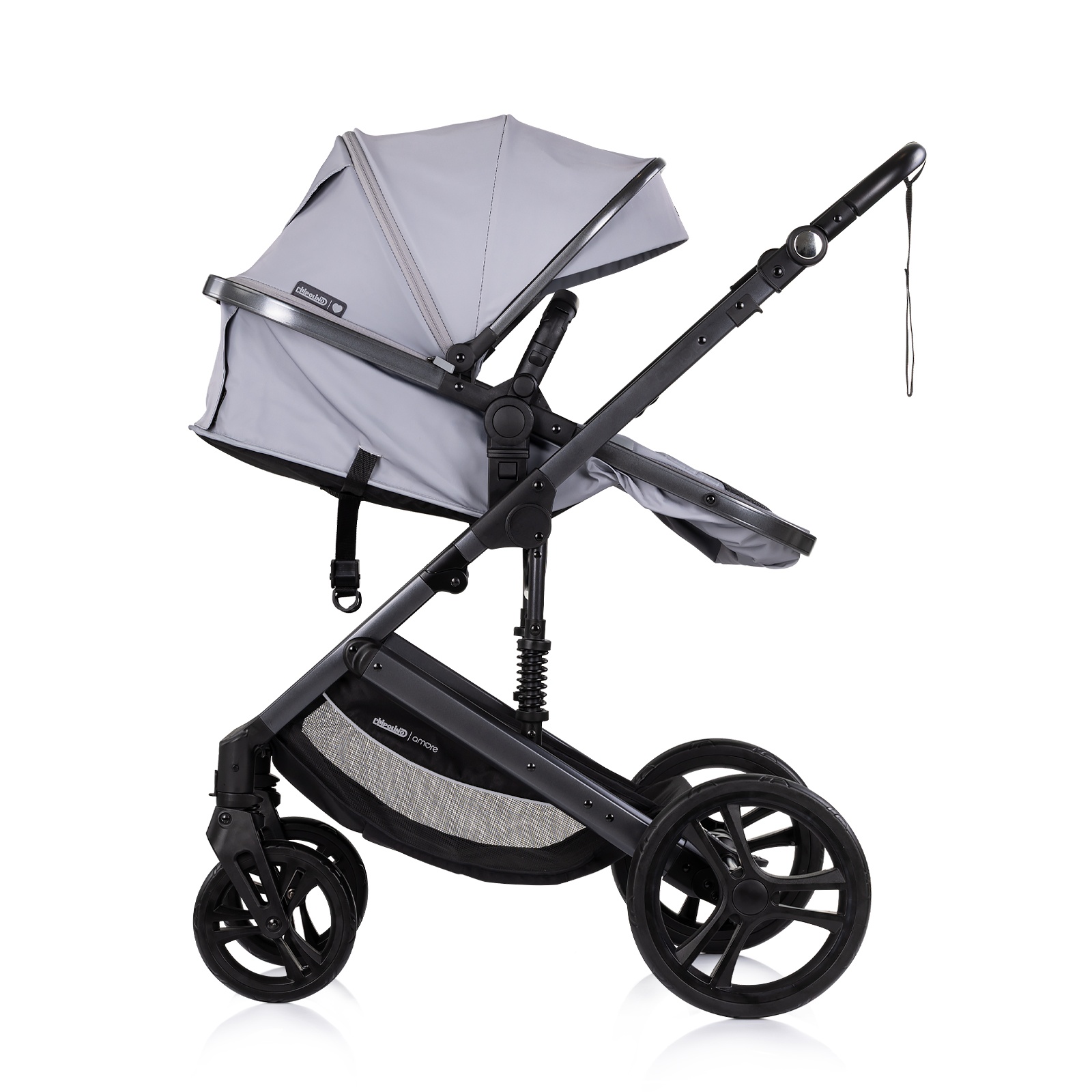 Детска количка Chipolino Amore до 22 кг, платина