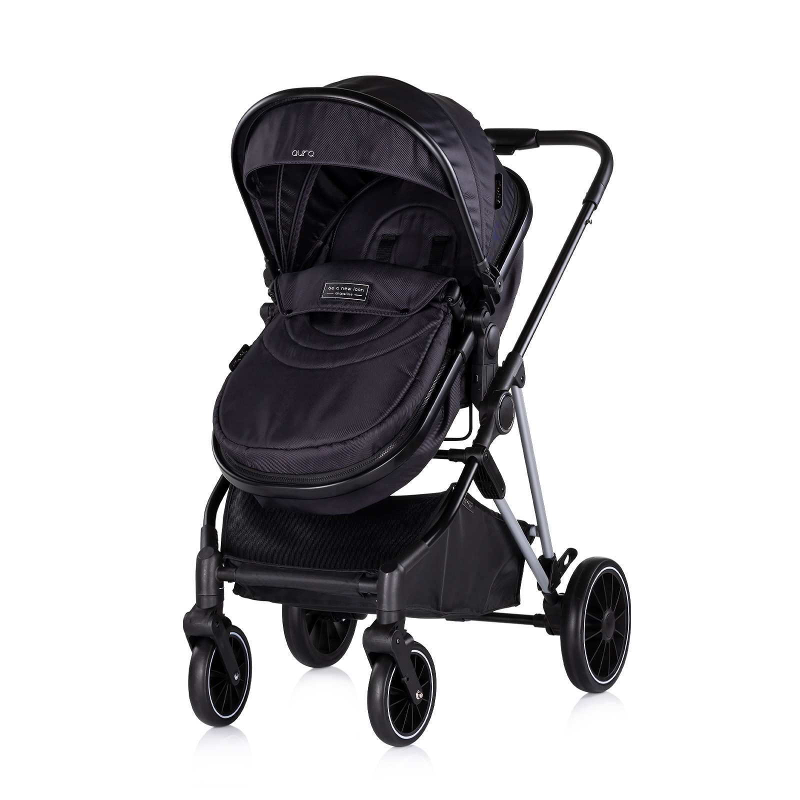 Детска количка Chipolino Aura до 22 кг, къпина