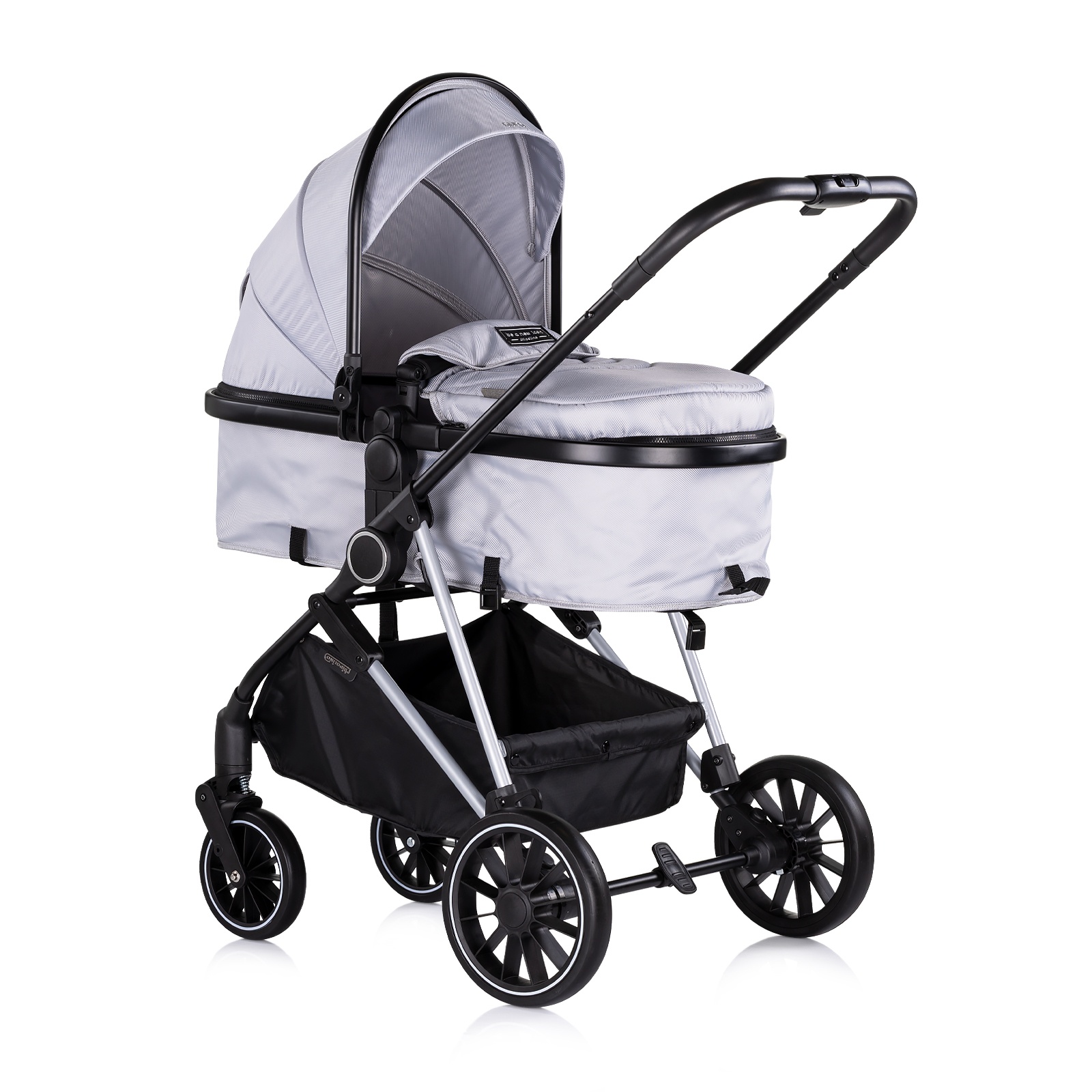 Детска количка Chipolino Aura до 22 кг, облачно сиво