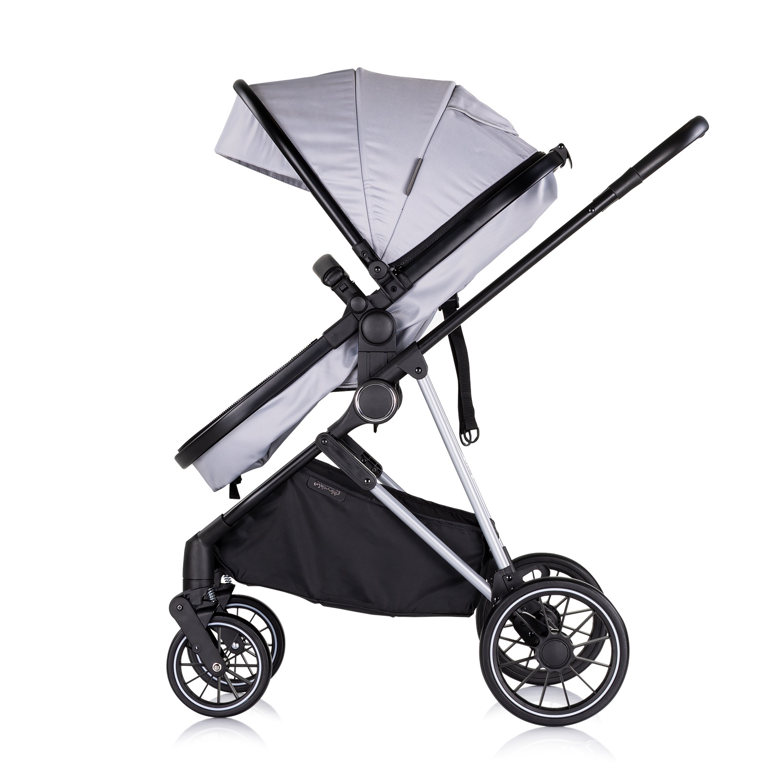 Детска количка Chipolino Aura до 22 кг, облачно сиво