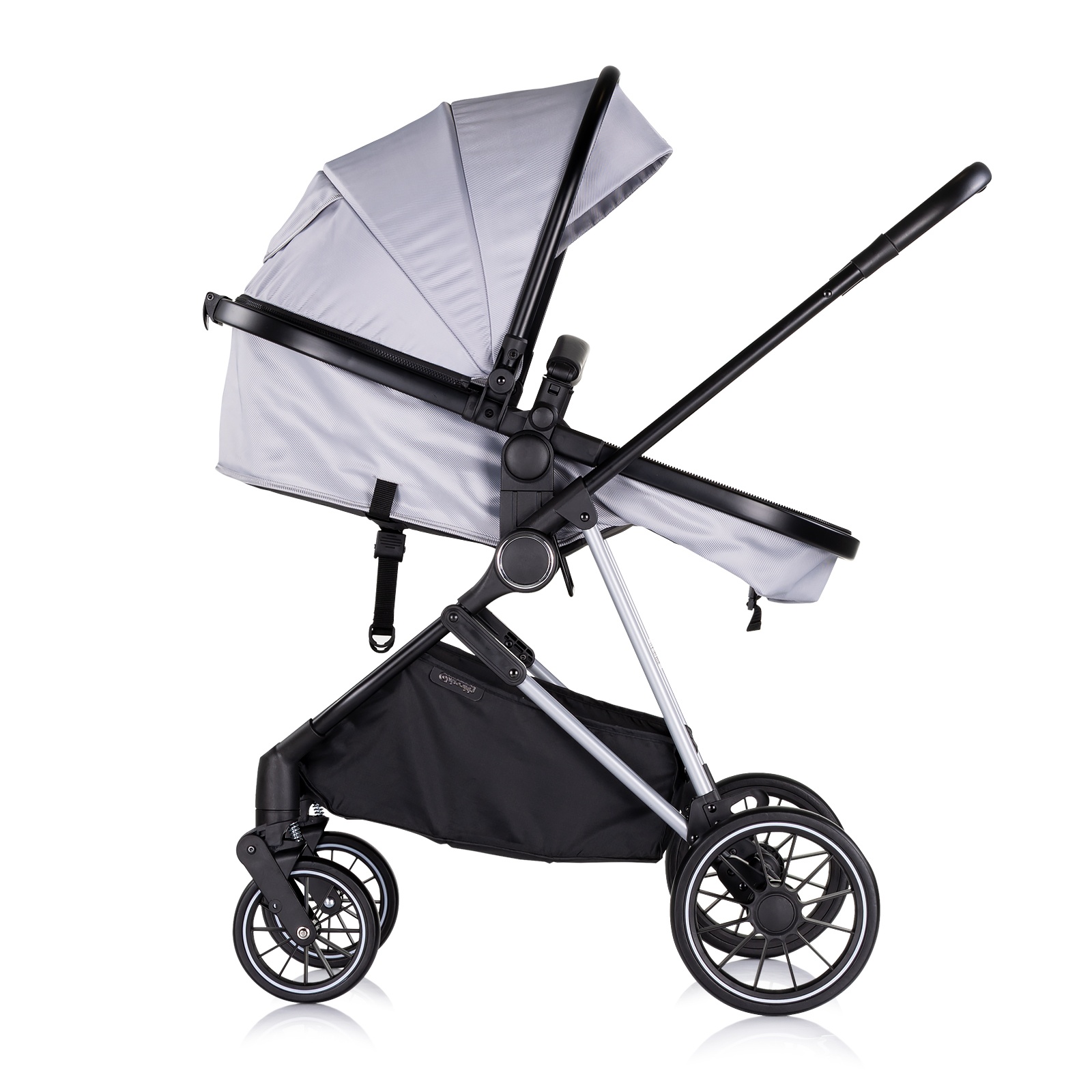 Детска количка Chipolino Aura до 22 кг, облачно сиво