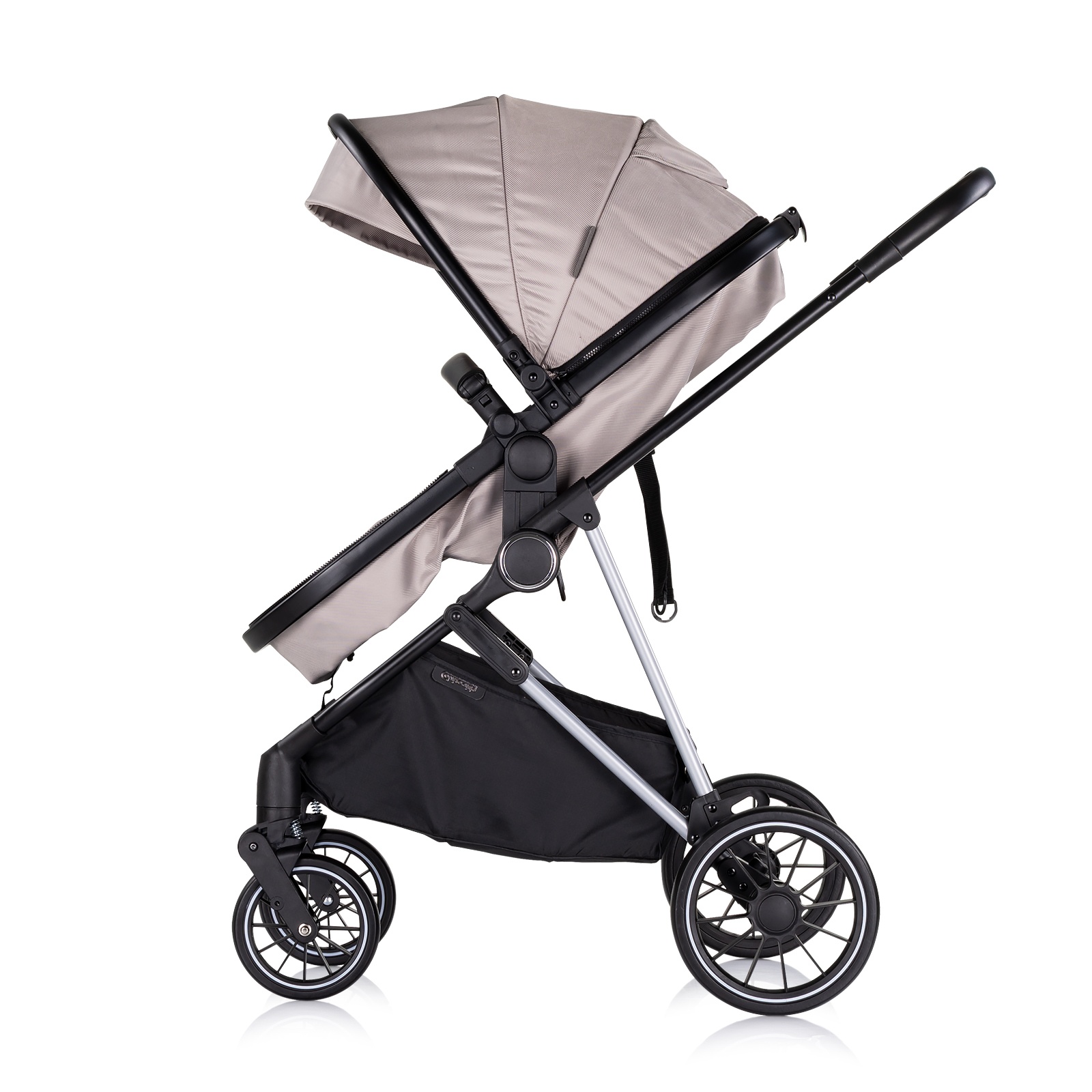 Детска количка Chipolino Aura до 22 кг, тирамису