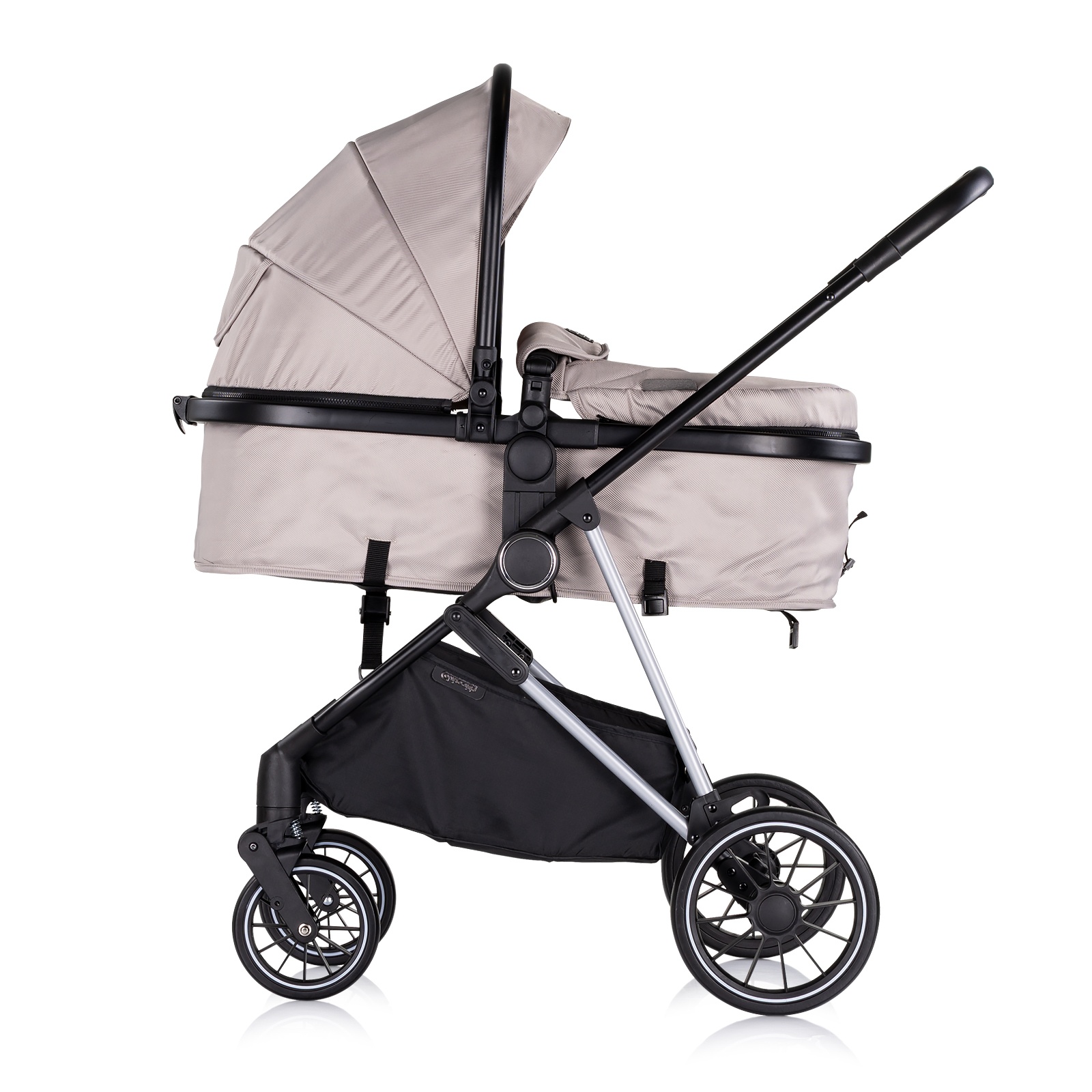 Детска количка Chipolino Aura до 22 кг, тирамису