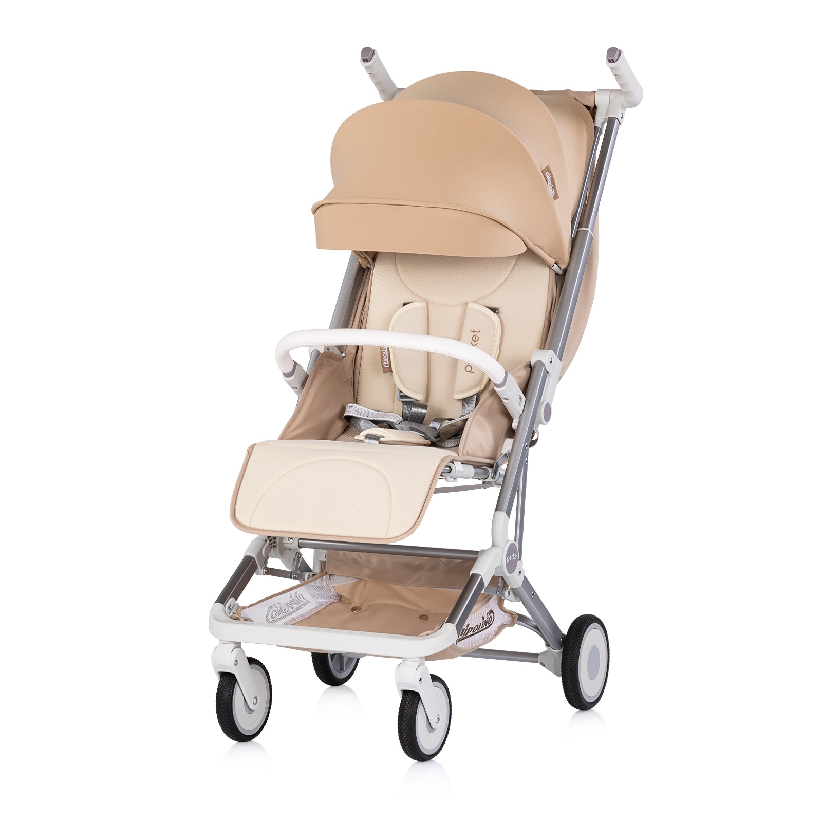 Детска количка Chipolino Pocket до 22 кг, лате