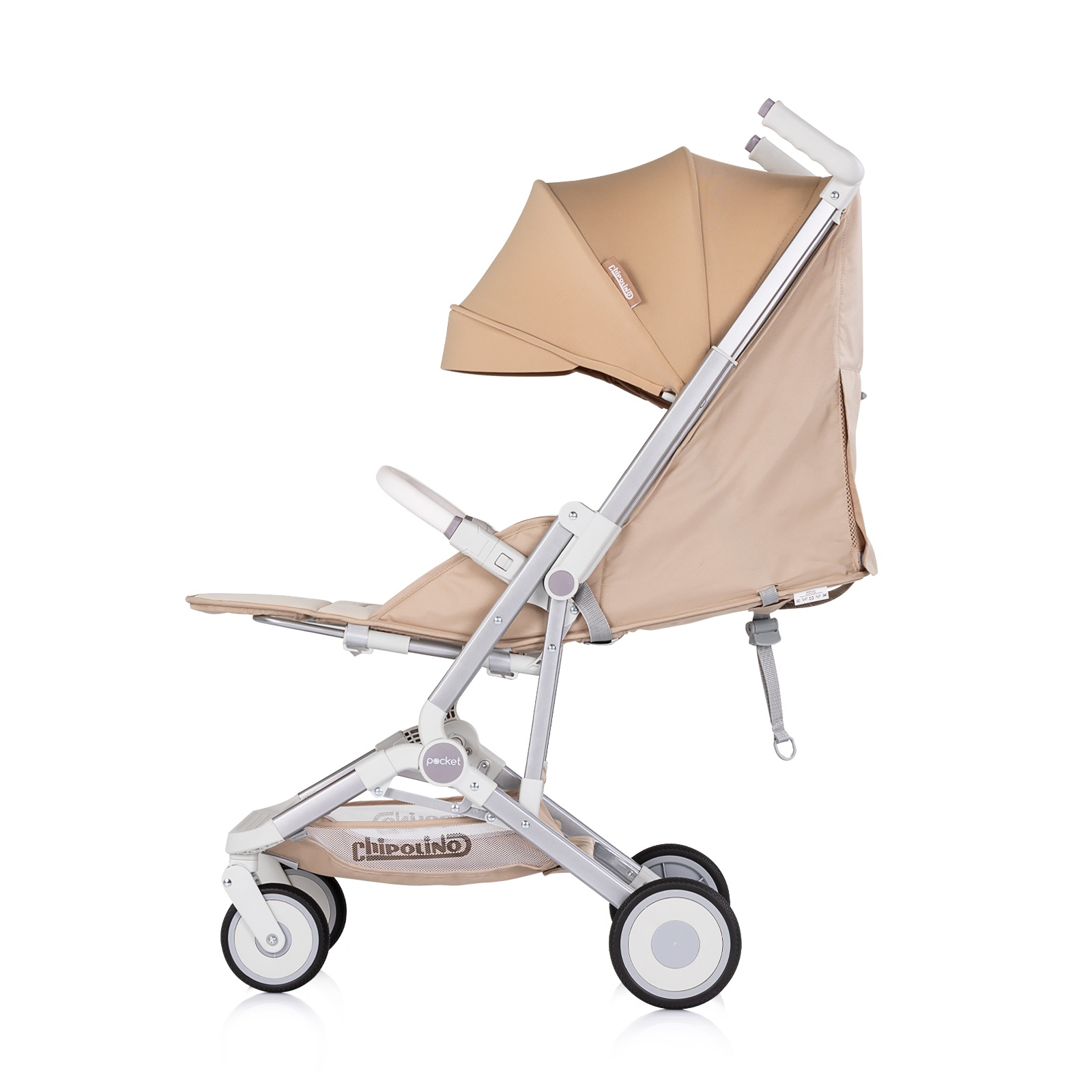 Детска количка Chipolino Pocket до 22 кг, лате