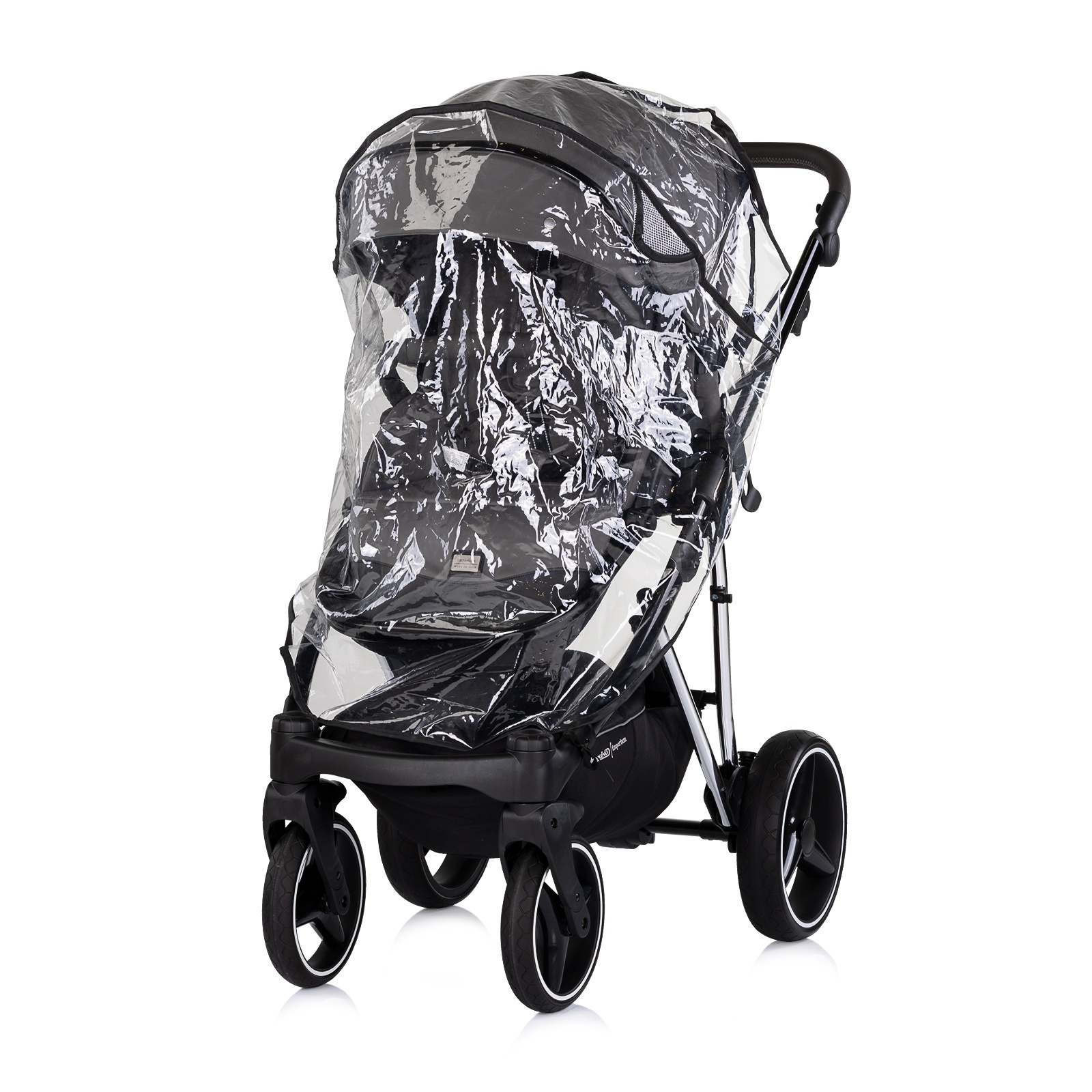 Детска количка 3 в 1 Chipolino Imperium, тъмносива