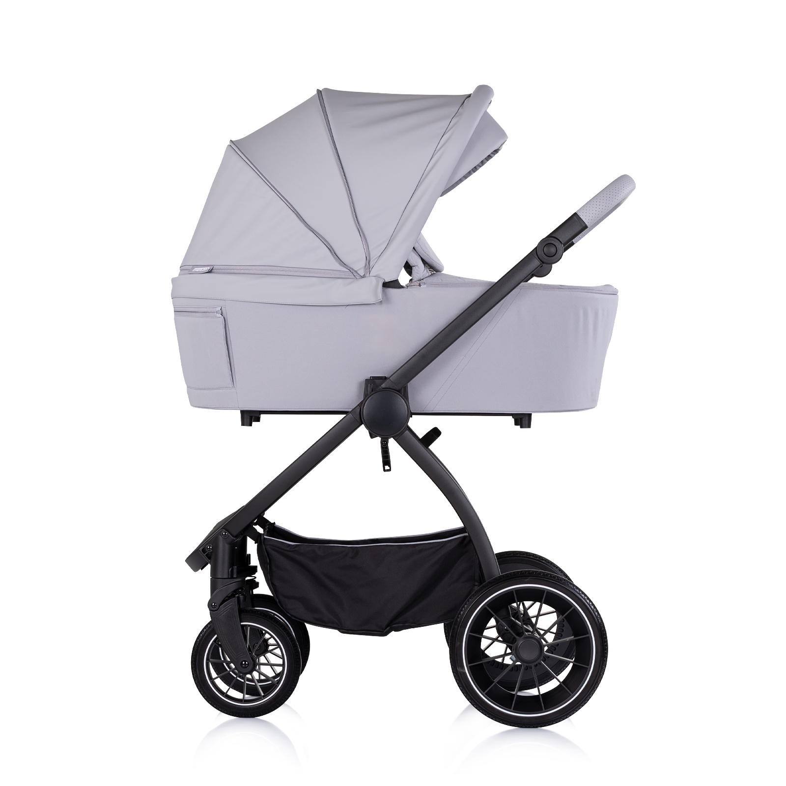 Детска количка 3 в 1 Chipolino Prestige, платина