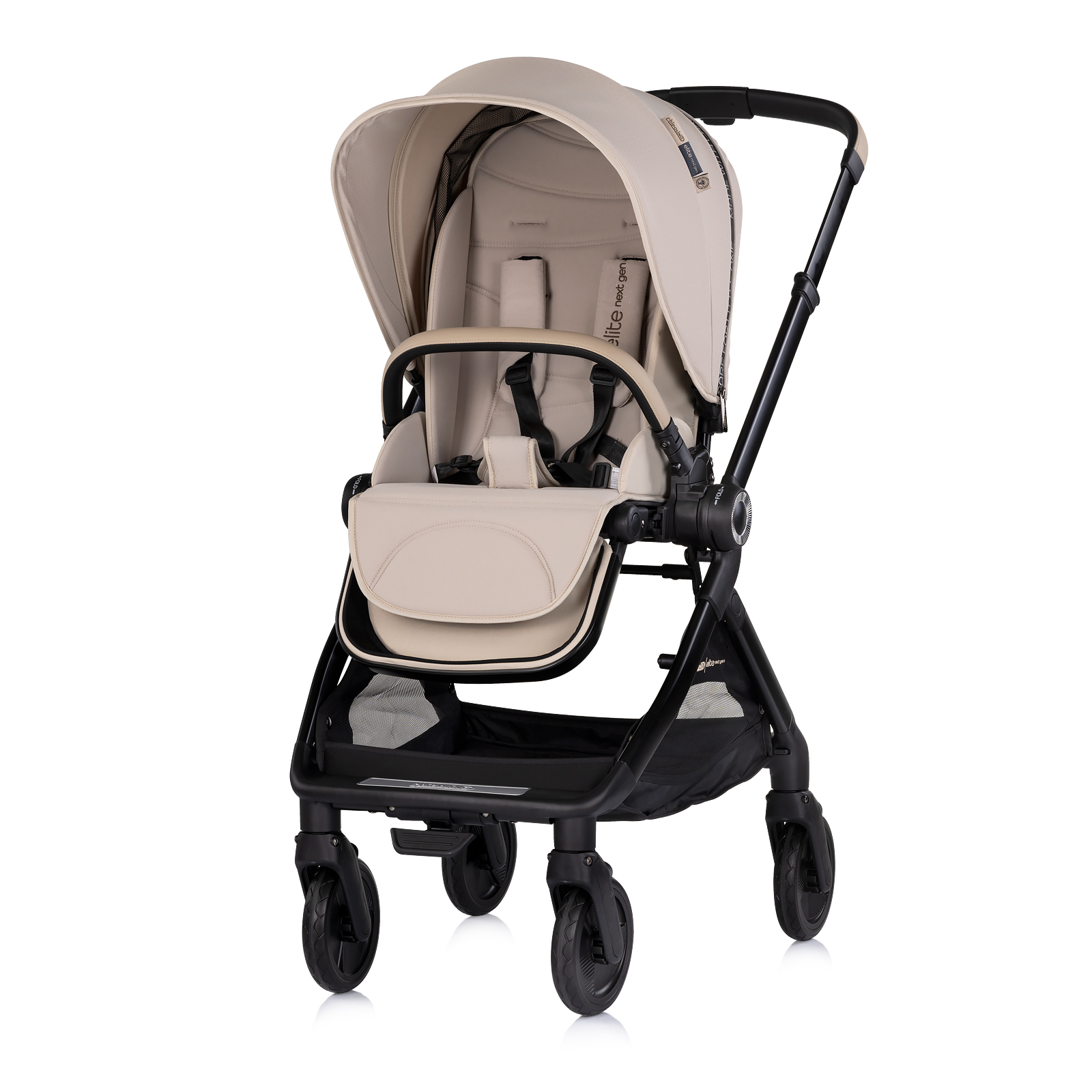Детска количка Chipolino Elite Next Gen до 22 кг, лате