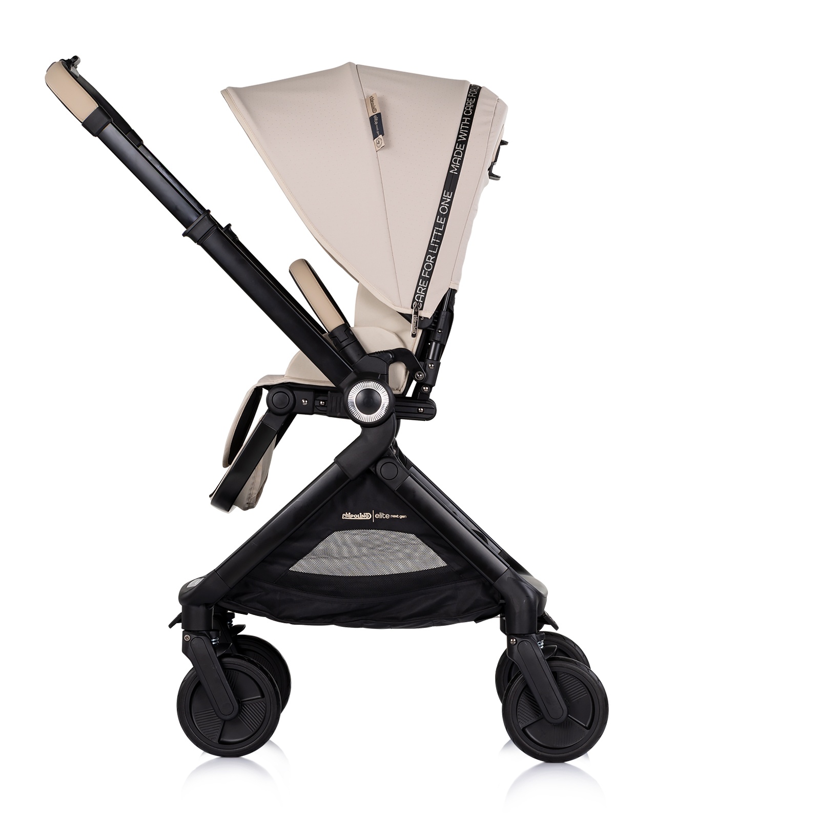 Детска количка Chipolino Elite Next Gen до 22 кг, лате — снимка 12