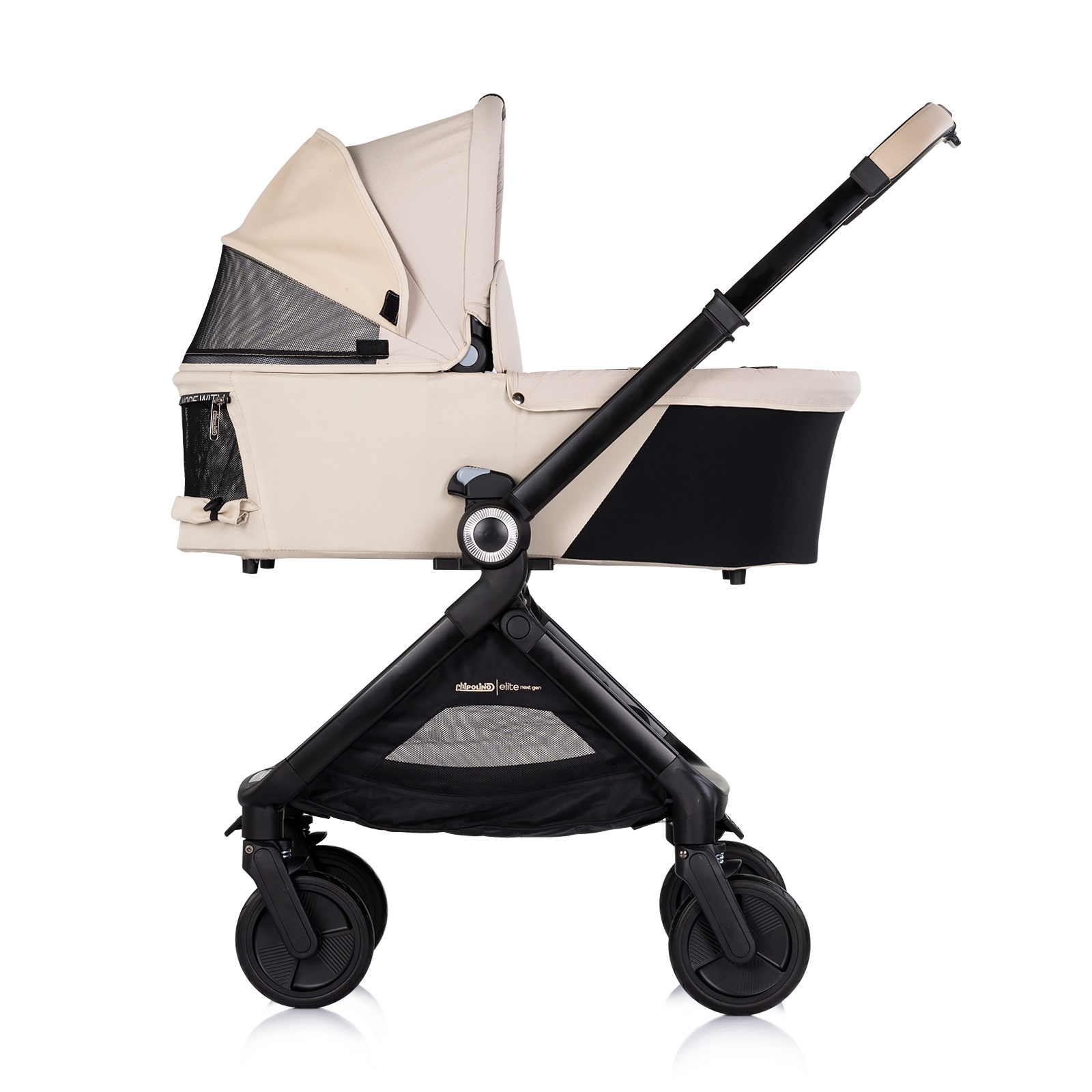 Детска количка Chipolino Elite Next Gen до 22 кг, лате — снимка 6