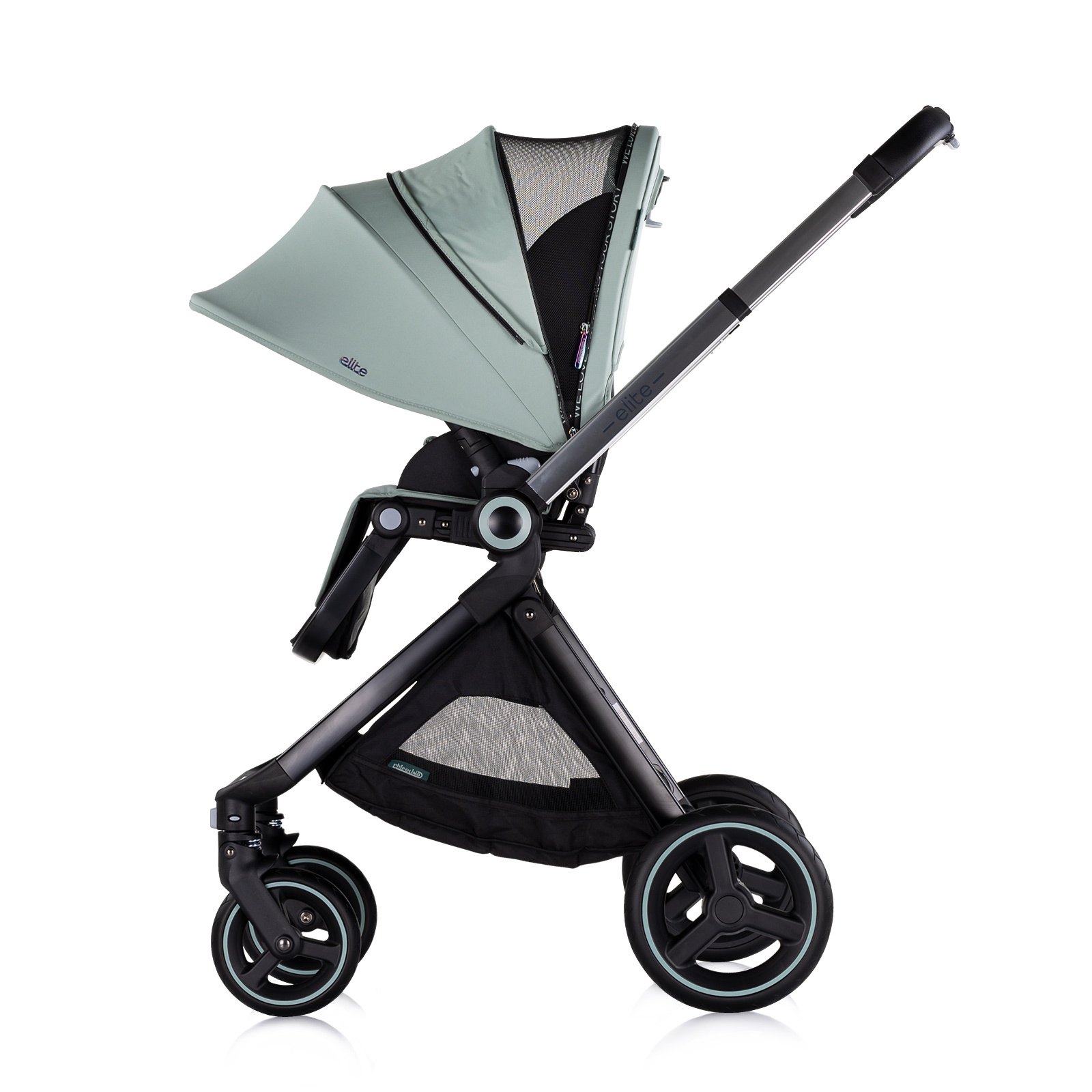 Детска количка 3 в 1 Chipolino Elite до 22 кг, босилек — снимка 12