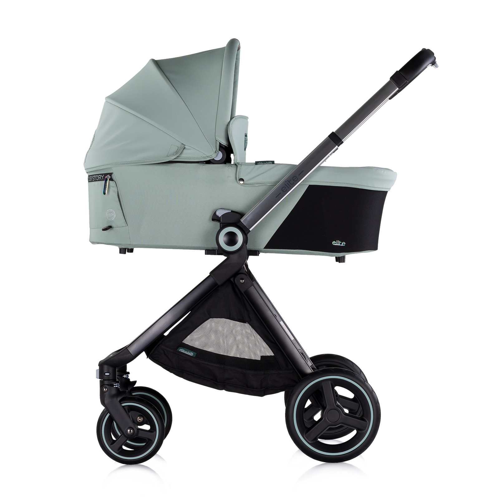 Детска количка 3 в 1 Chipolino Elite до 22 кг, босилек — снимка 5