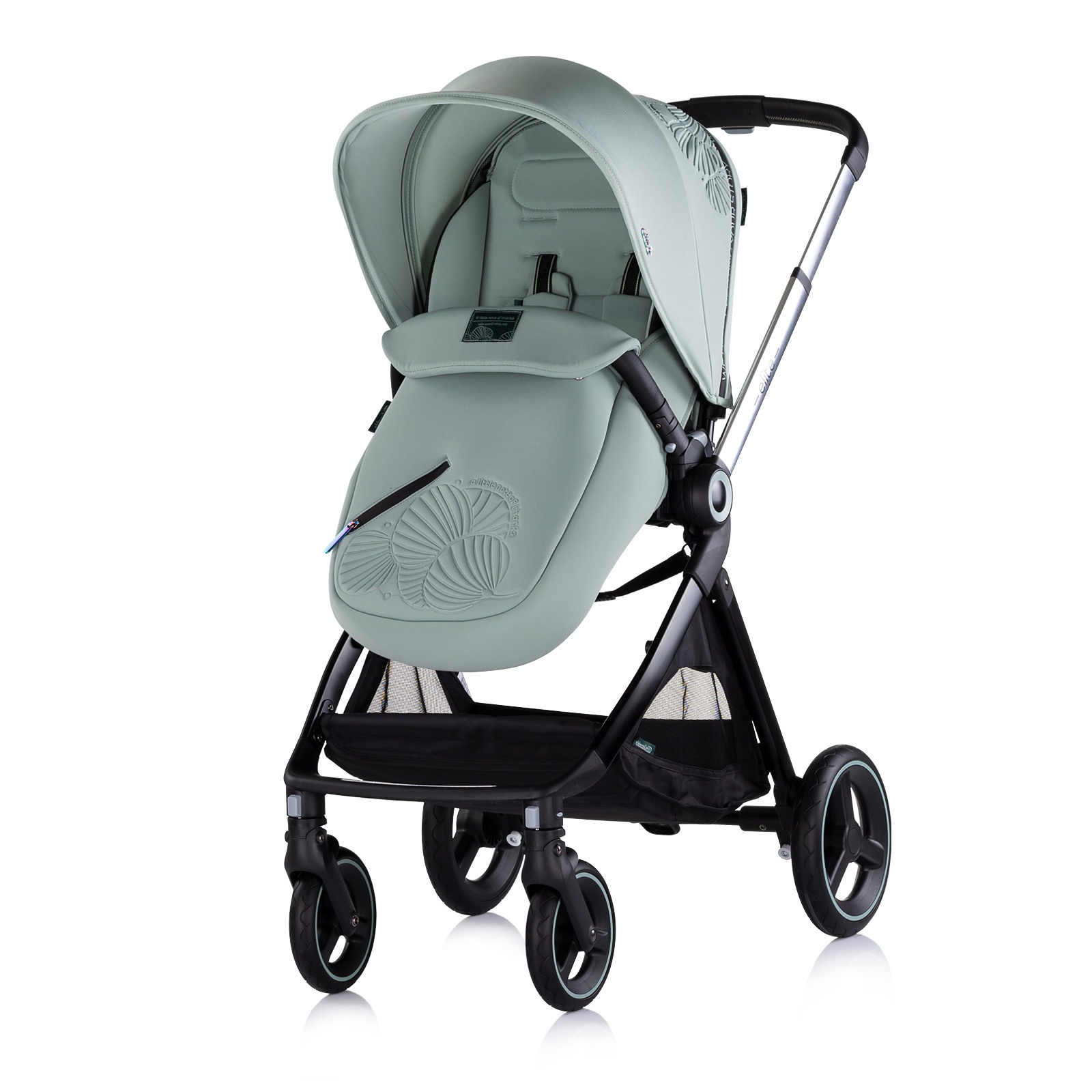 Детска количка 3 в 1 Chipolino Elite до 22 кг, босилек — снимка 8
