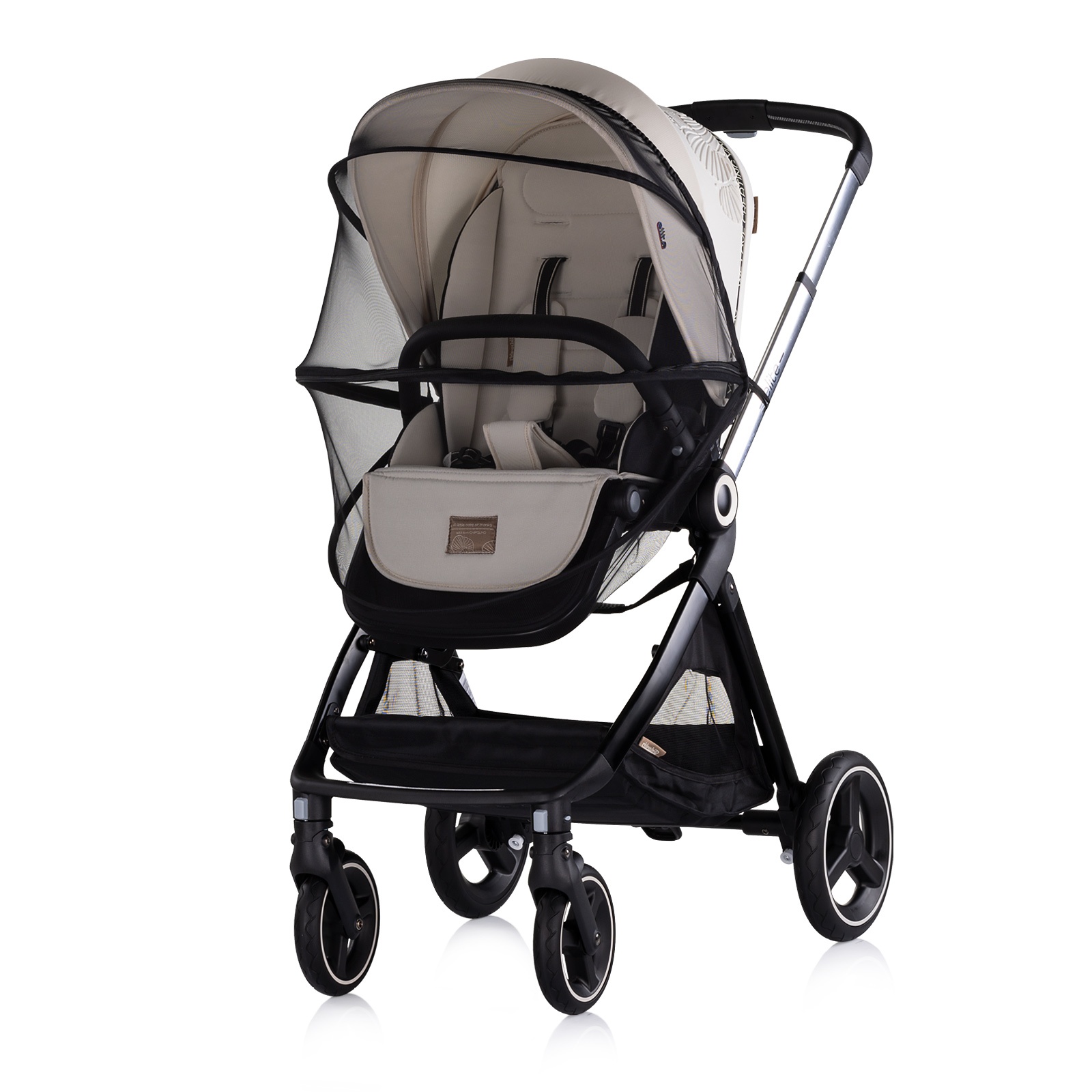 Детска количка 3 в 1 Chipolino Elite до 22 кг, бишкота — снимка 9