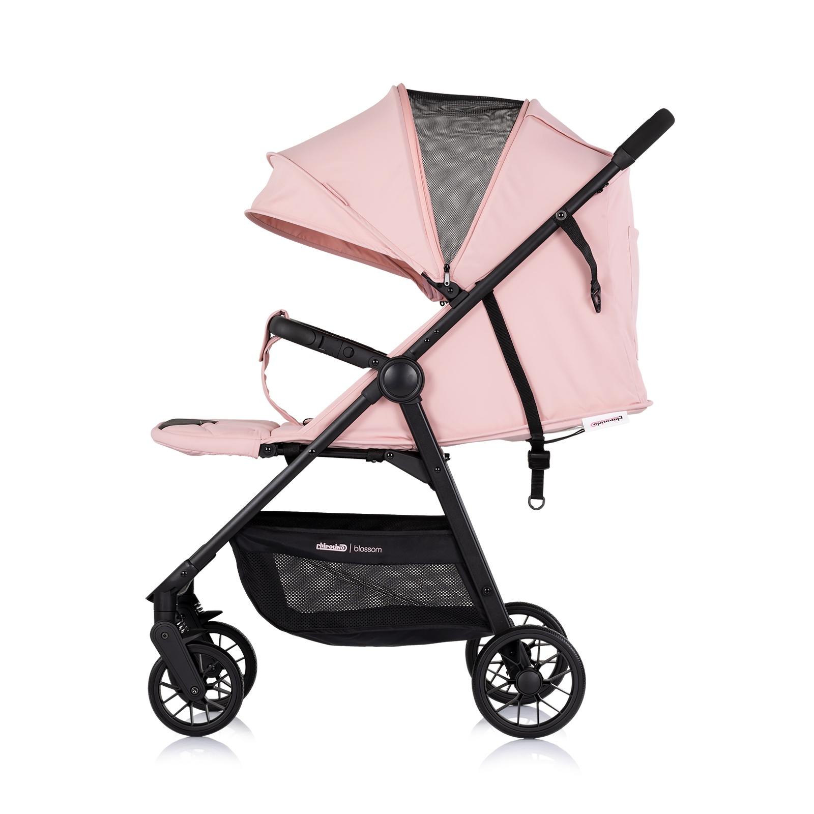Детска количка Chipolino Blossom до 22 кг, пудрено розово