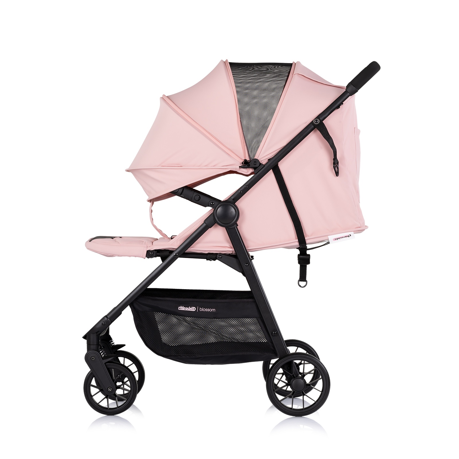 Детска количка Chipolino Blossom до 22 кг, пудрено розово