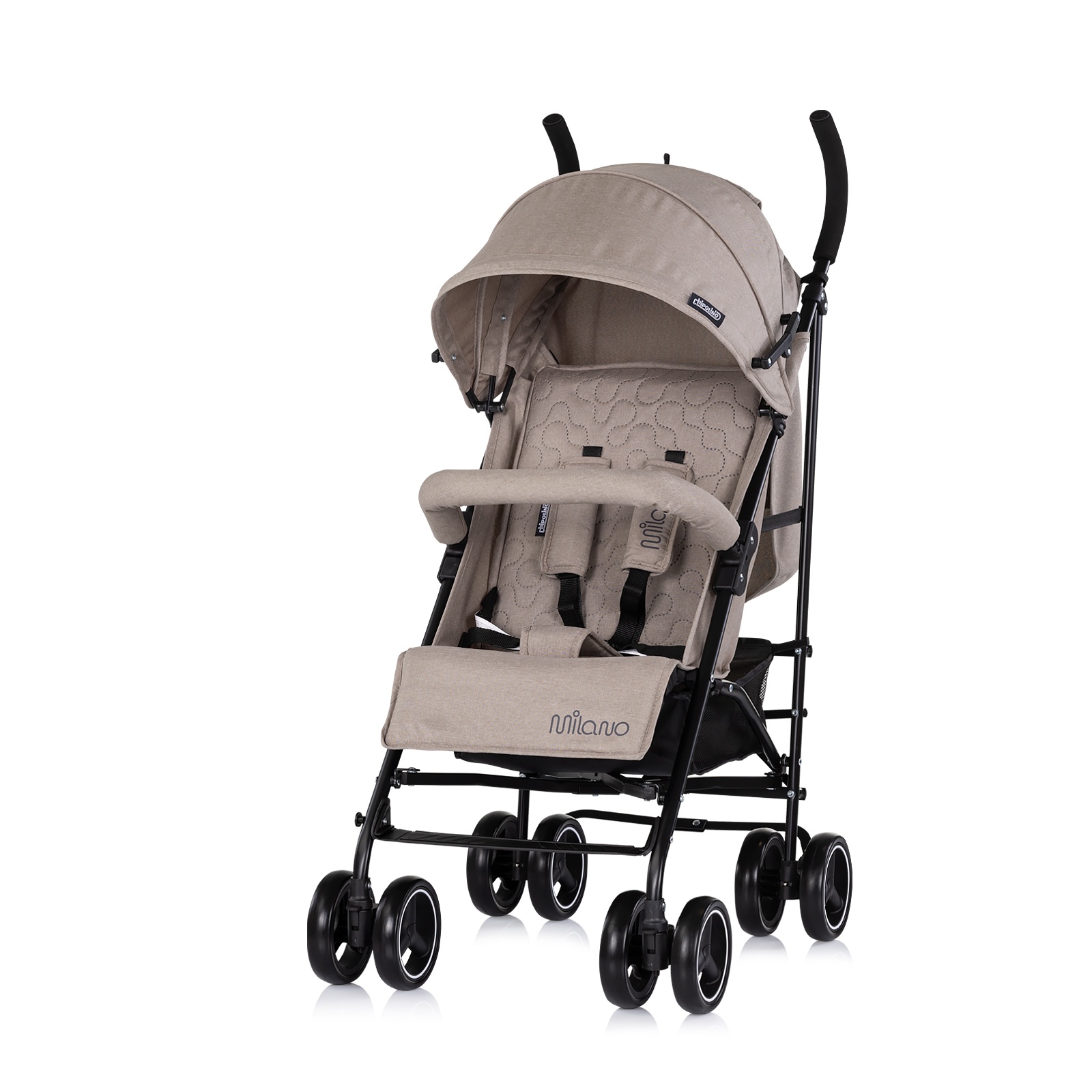 Лятна количка Chipolino Milano до 22 кг, лате