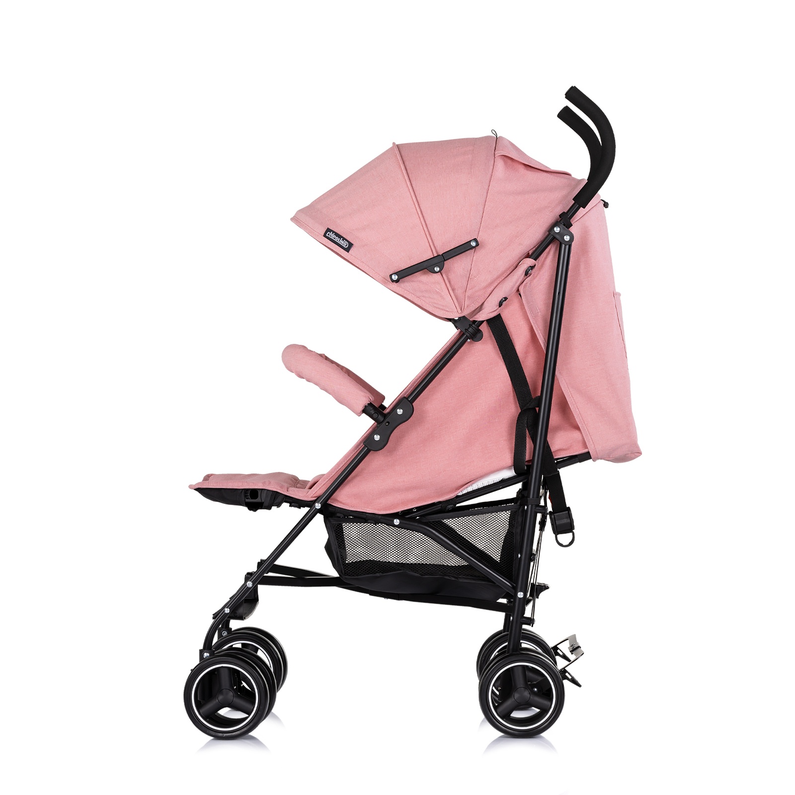 Лятна количка Chipolino Milano до 22 кг, пудрено розово
