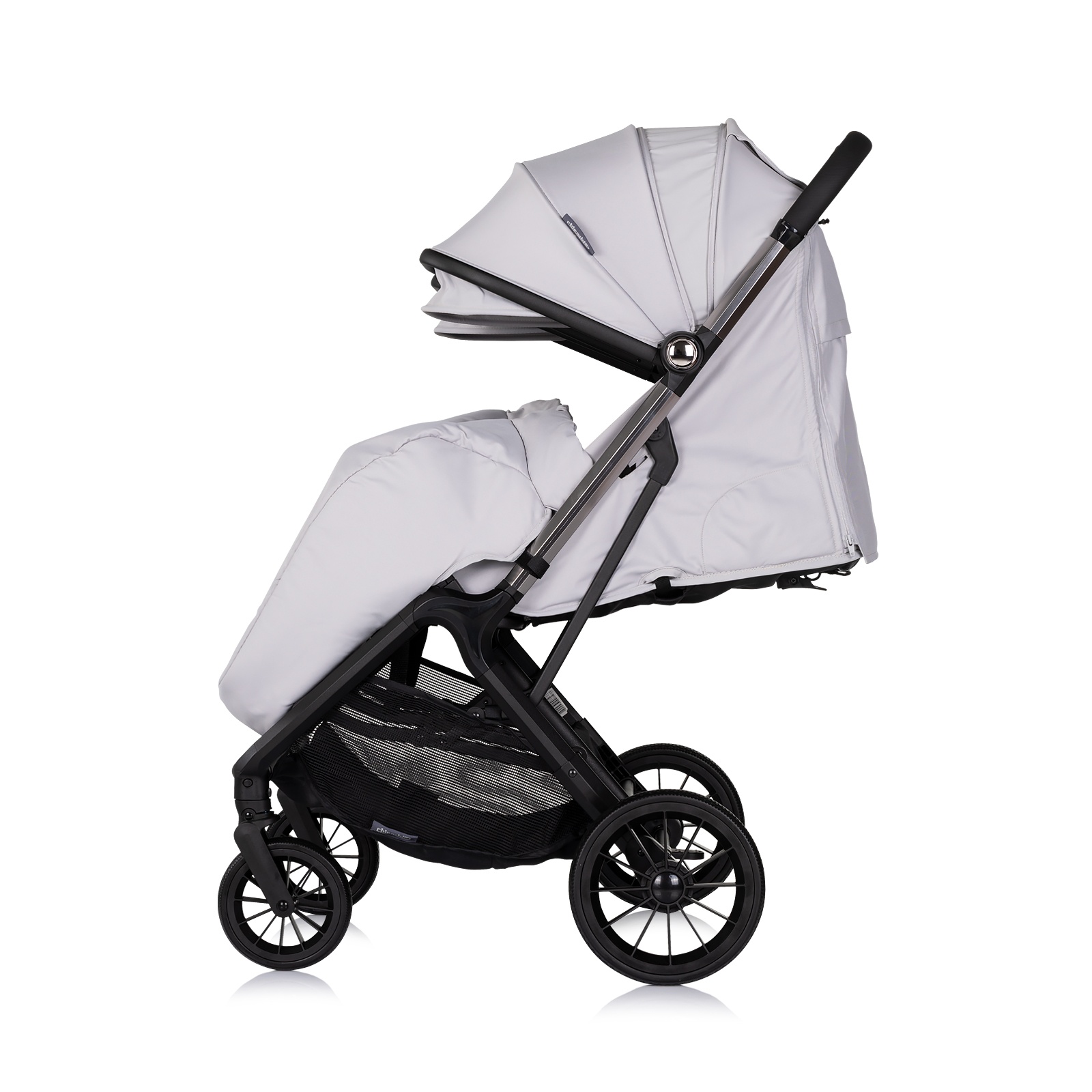 Количка за близнаци Chipolino Urban Duo, платина