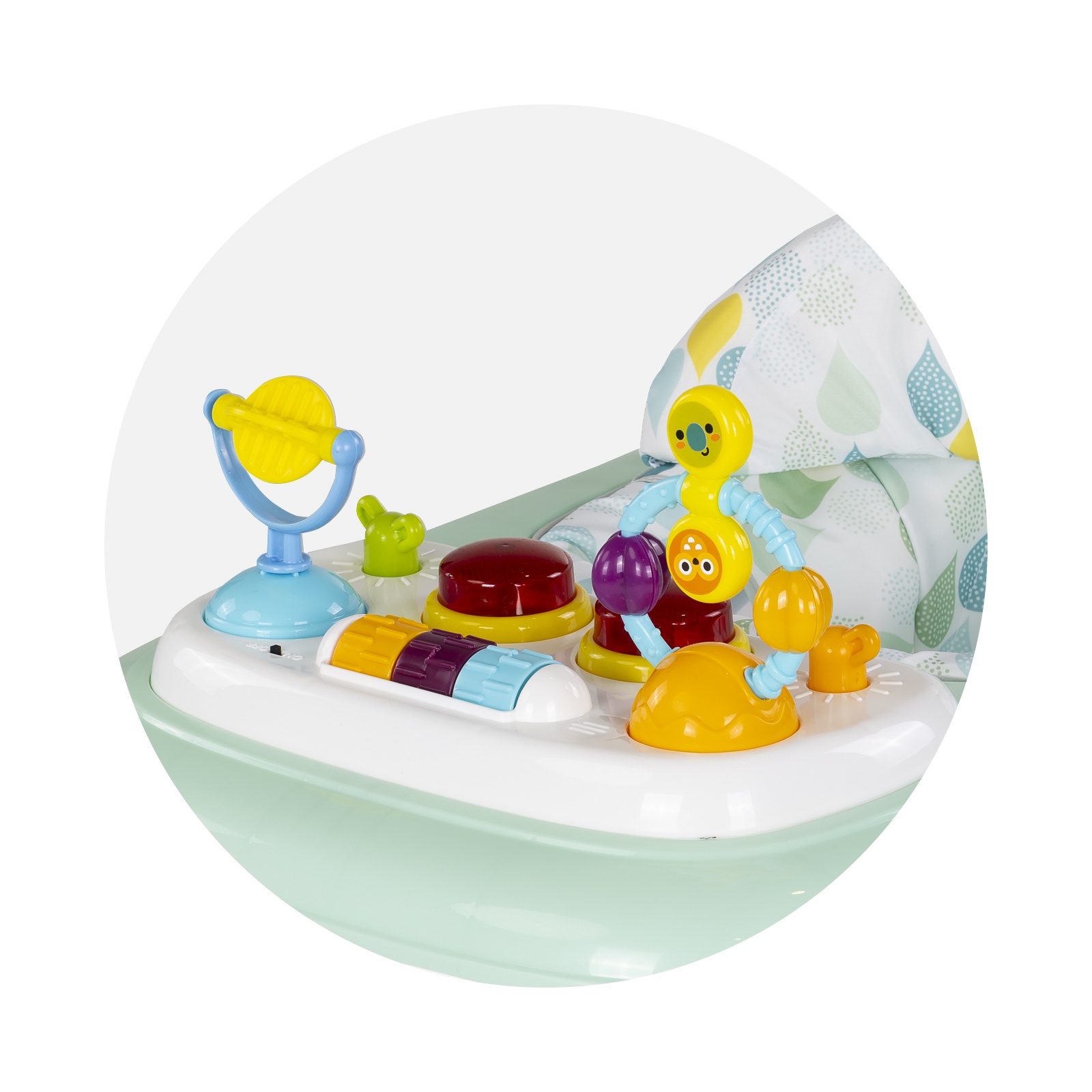 Бебешка проходилка Chipolino Baby Steps с музика, мента