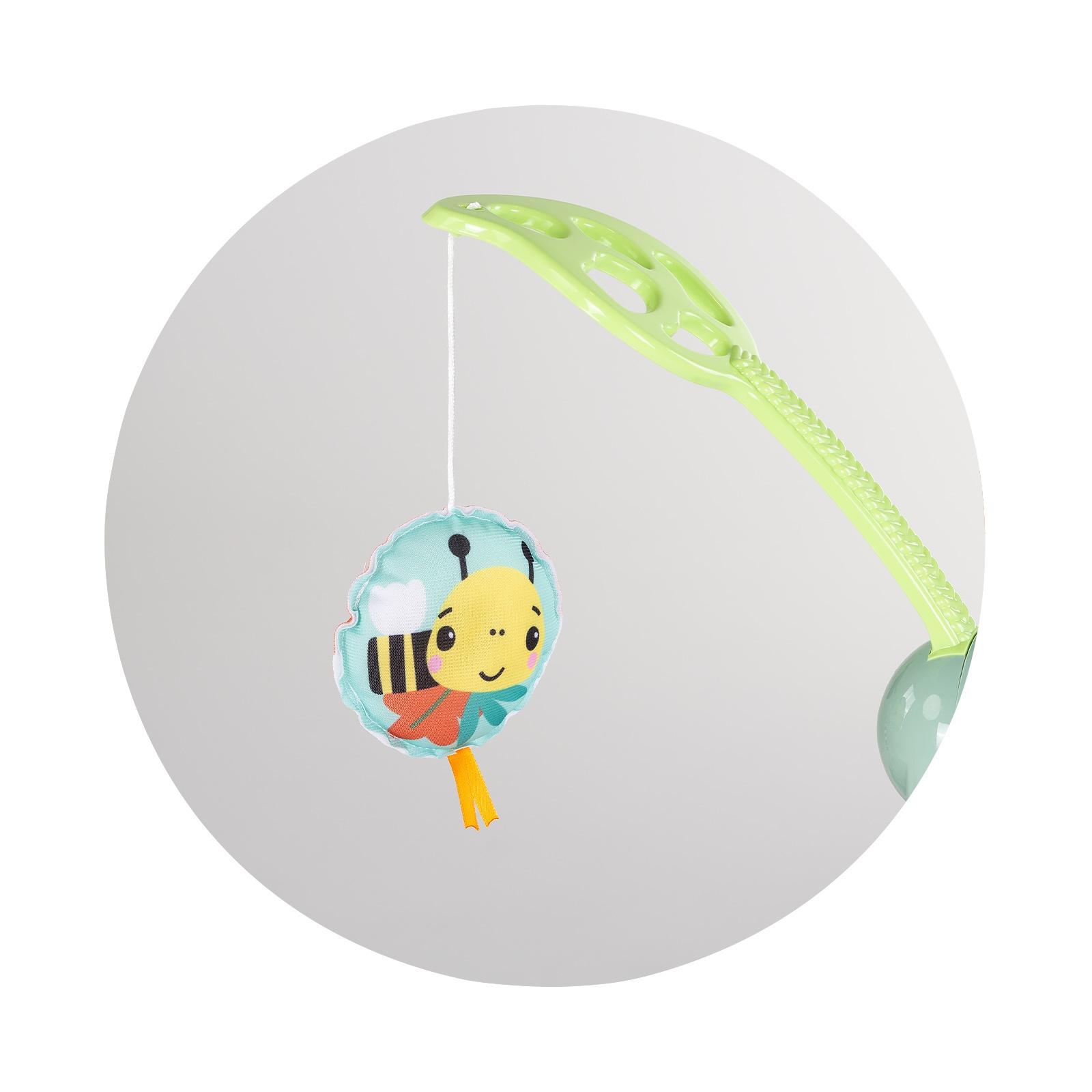 Активен център с подскачане Chipolino Jumpy Car, мента