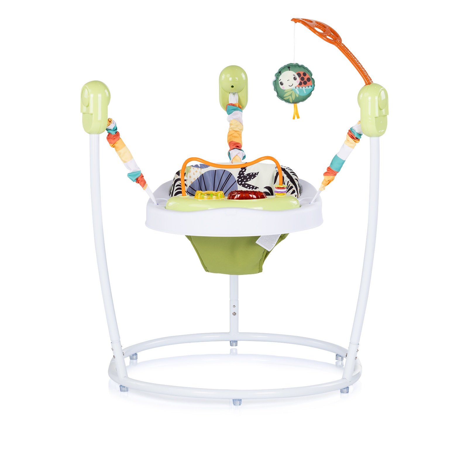 Активен център с подскачане Chipolino Jumpy Joy, зелен
