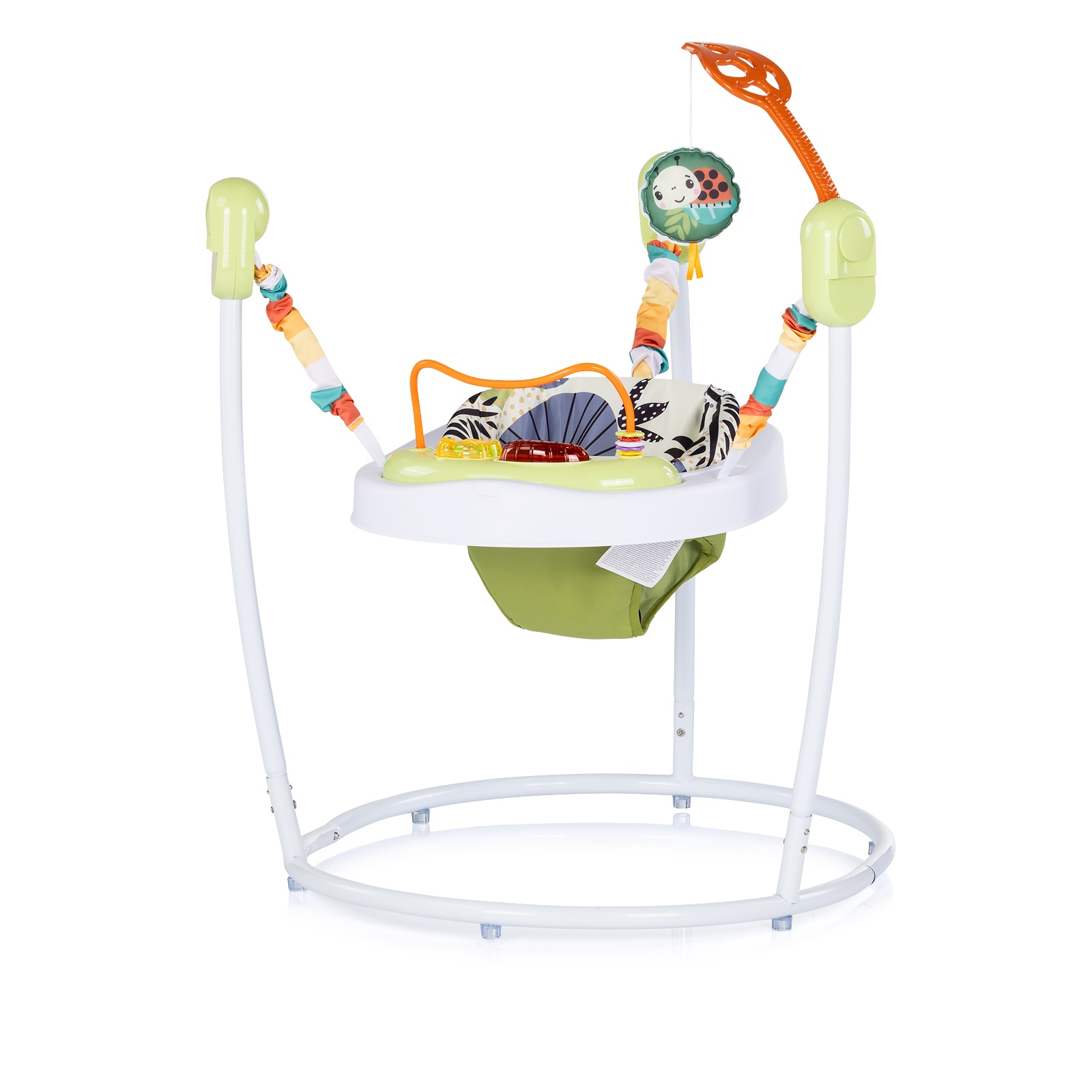 Активен център с подскачане Chipolino Jumpy Joy, зелен