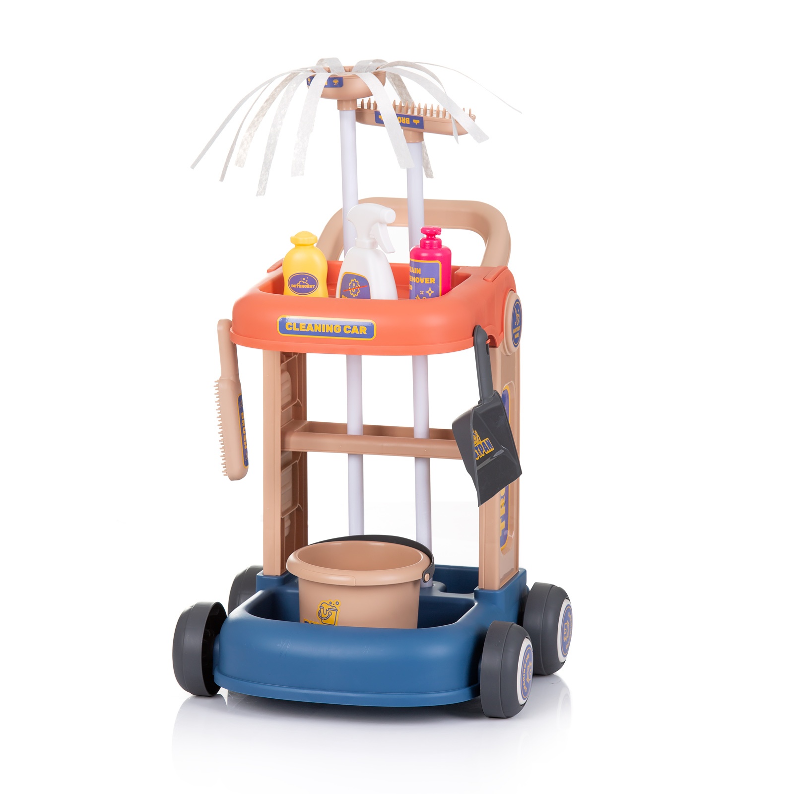 Детска количка за почистване Chipolino с 35 аксесоара