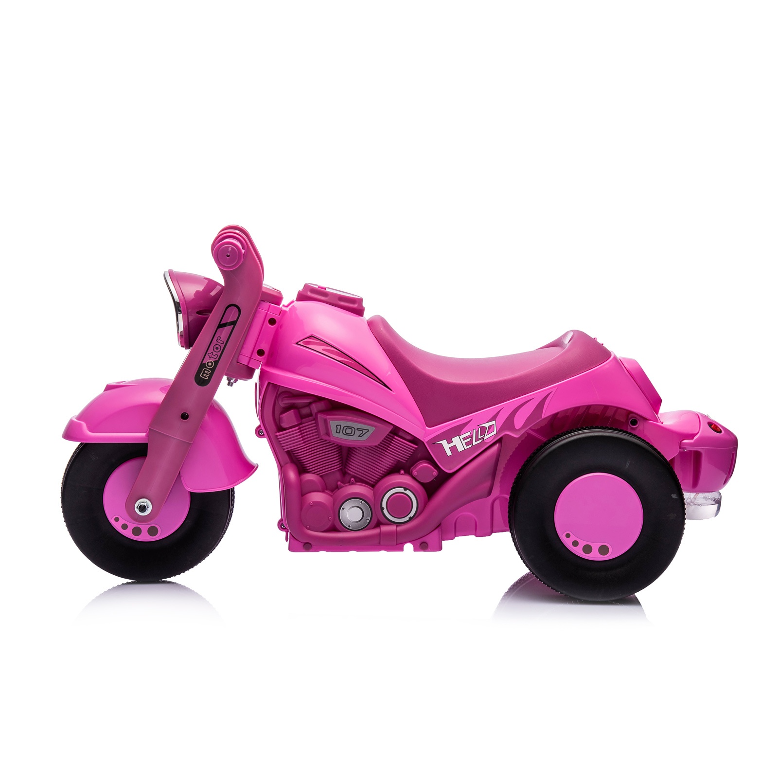 Мотор за яздене Chipolino Bubble Rider с музика и балончета, розов — снимка 4