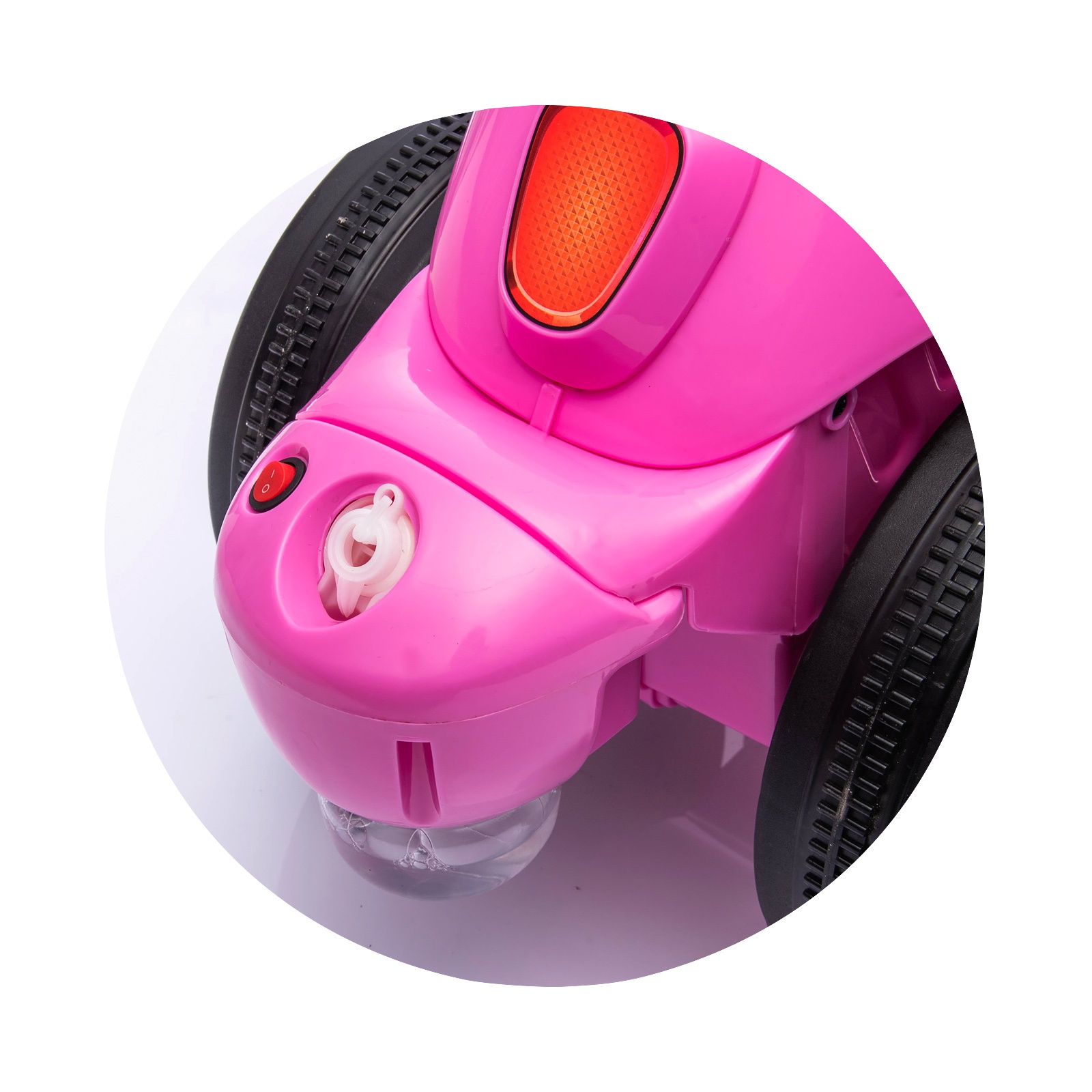 Мотор за яздене Chipolino Bubble Rider с музика и балончета, розов — снимка 8