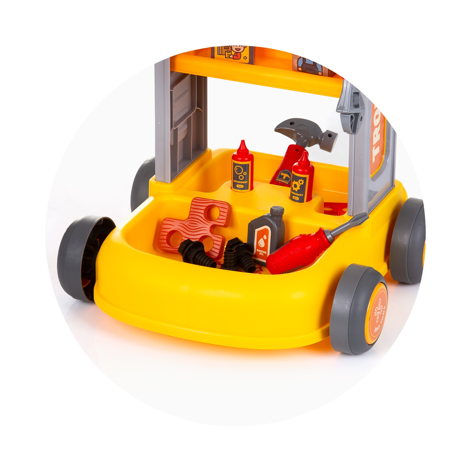 Детска количка с инструменти Chipolino, 46 аксесоара