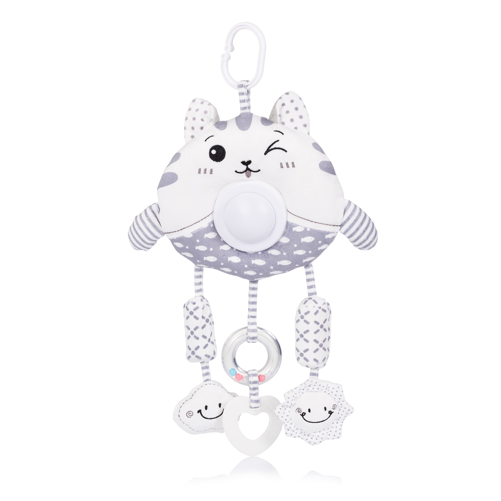 Плюшена играчка за количка и легло Chipolino Голямо коте