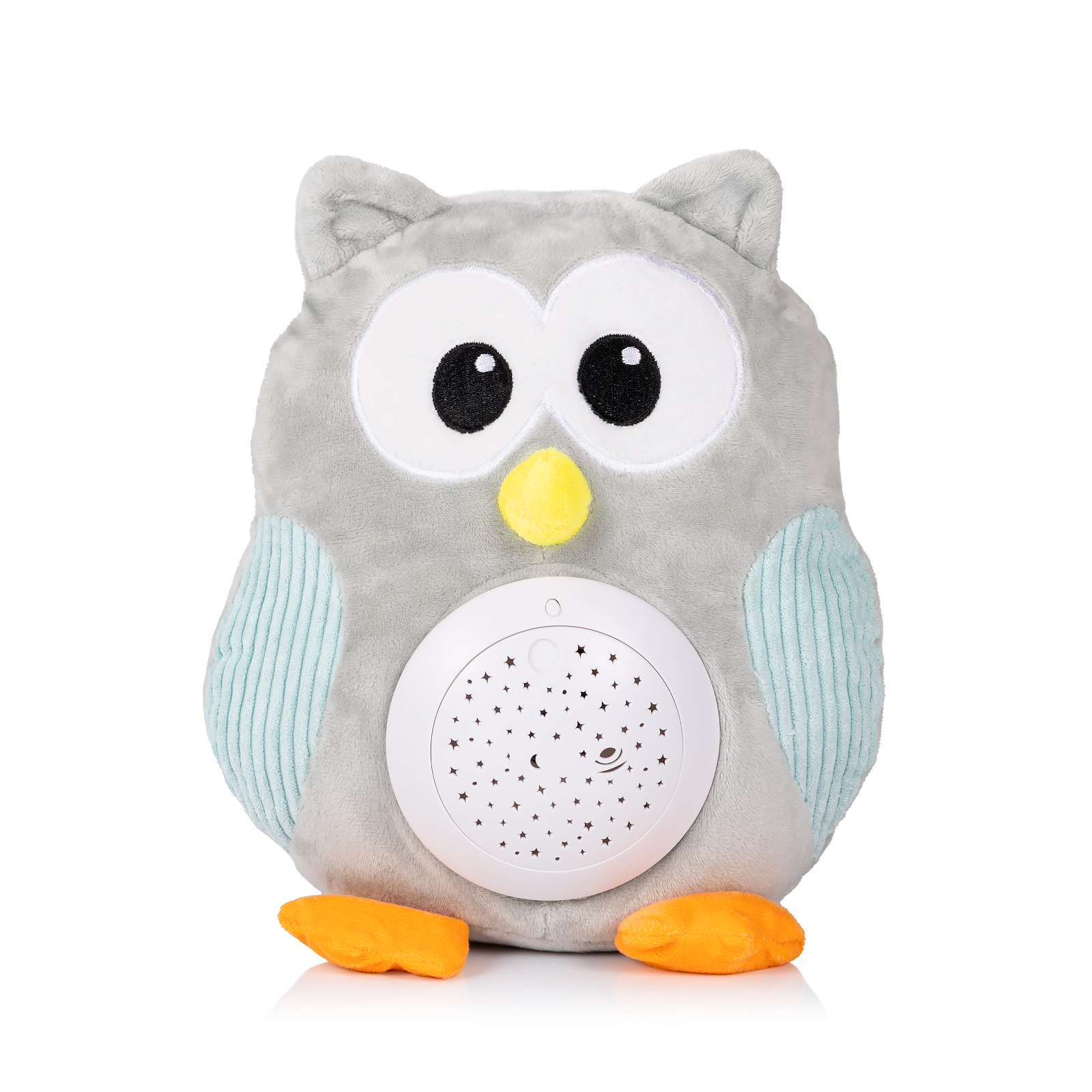 Плюшена играчка с проектор и музика Chipolino Бухалче