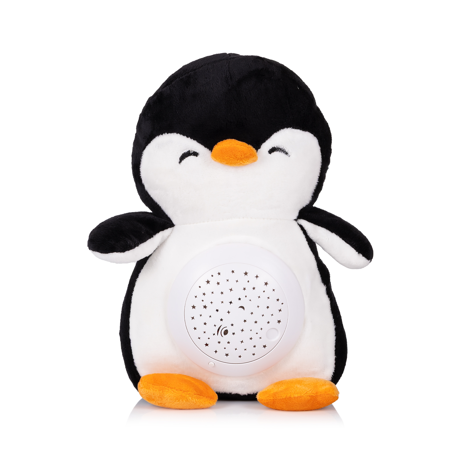 Плюшена играчка с проектор и музика Chipolino Пингвин