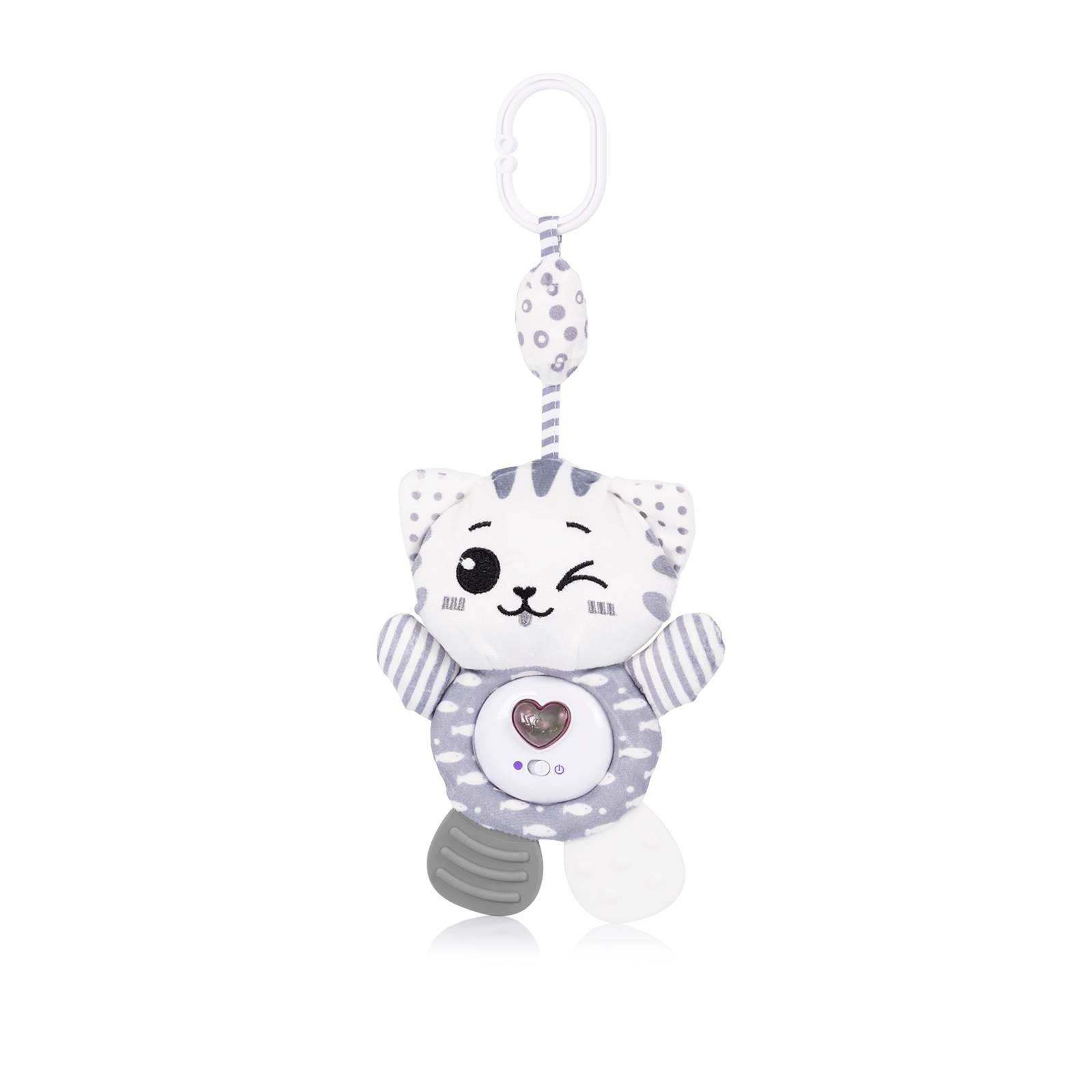 Плюшена играчка за количка и легло Chipolino Коте