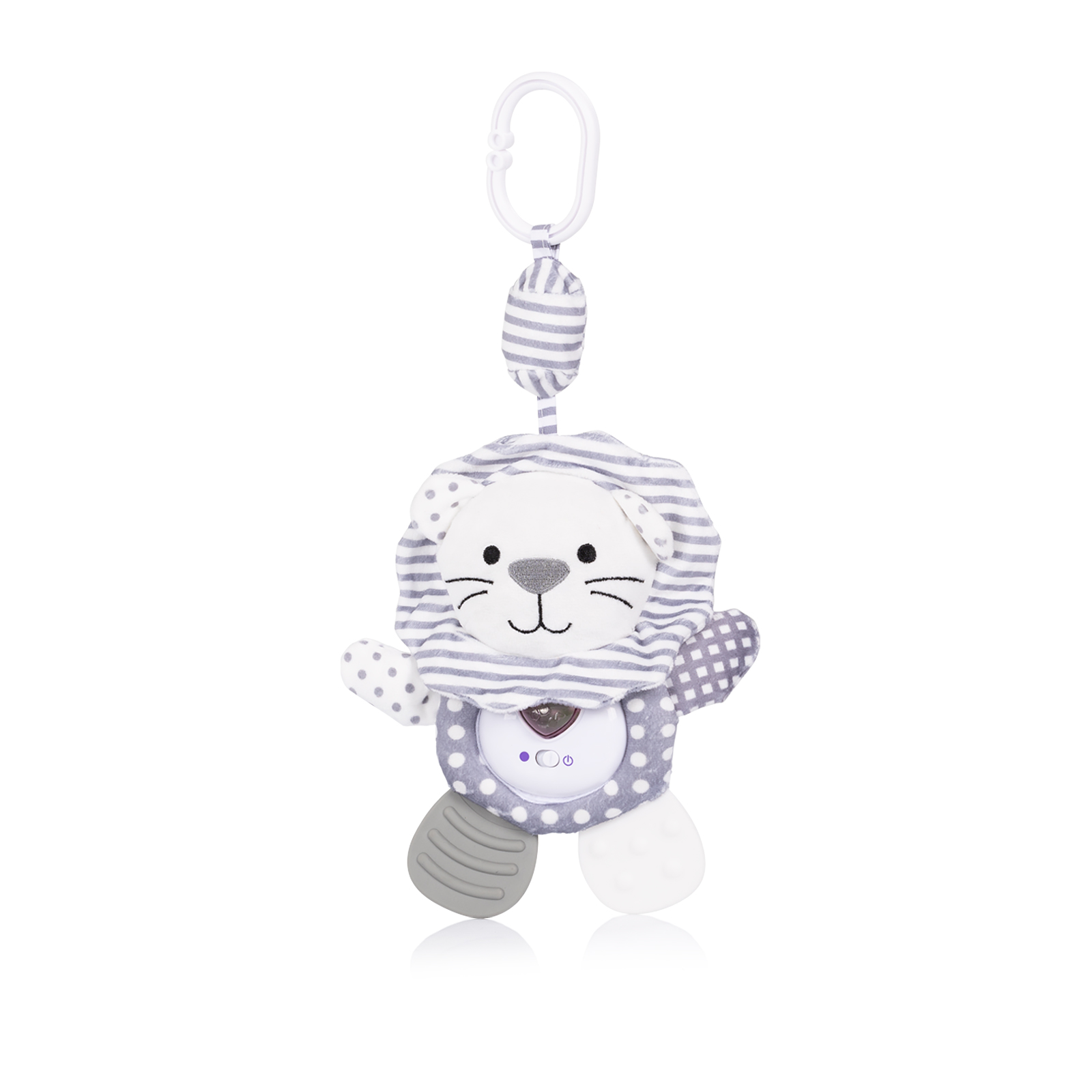 Плюшена играчка за количка и легло Chipolino Лъвче