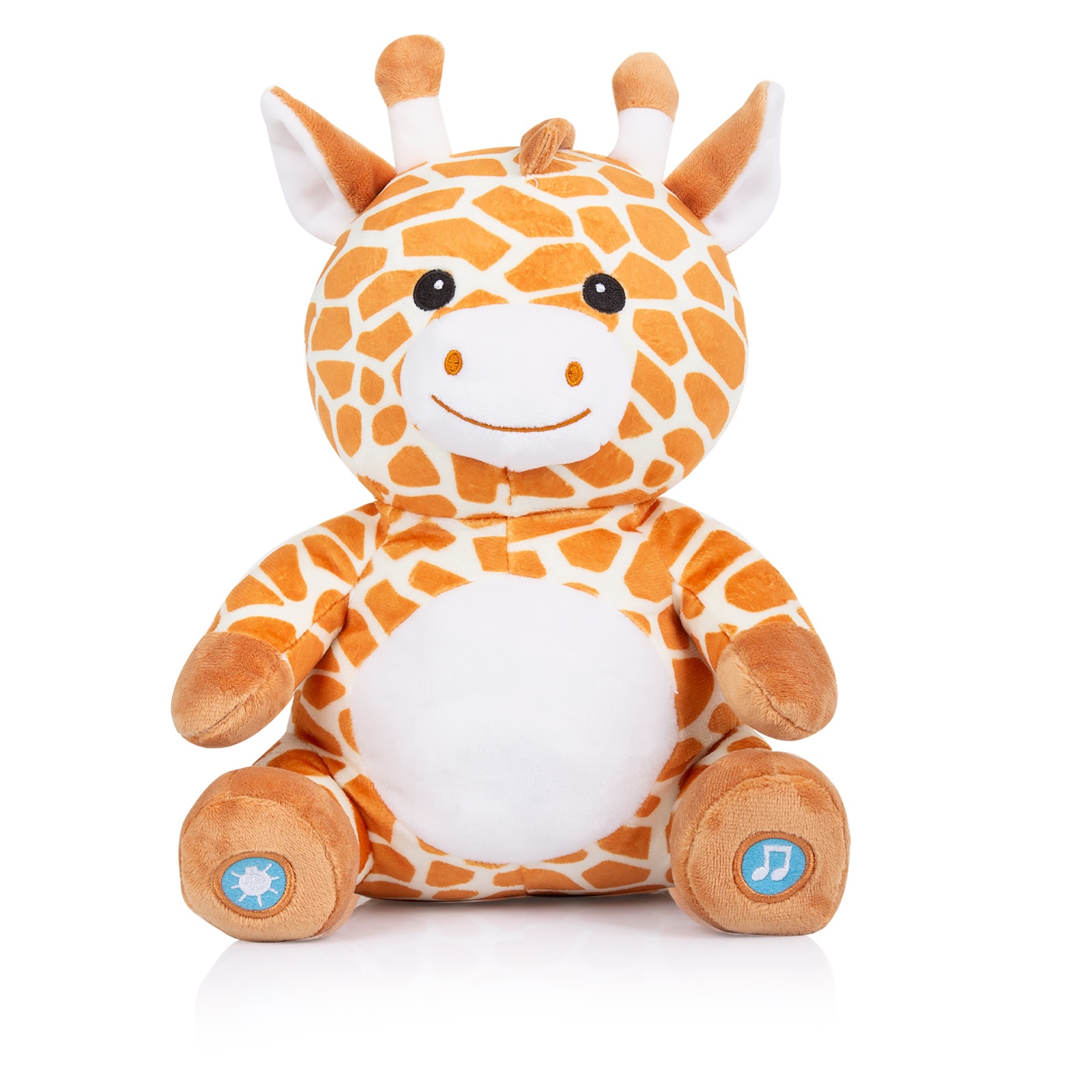 Плюшена играчка Chipolino Жирафче с музика и нощна лампа