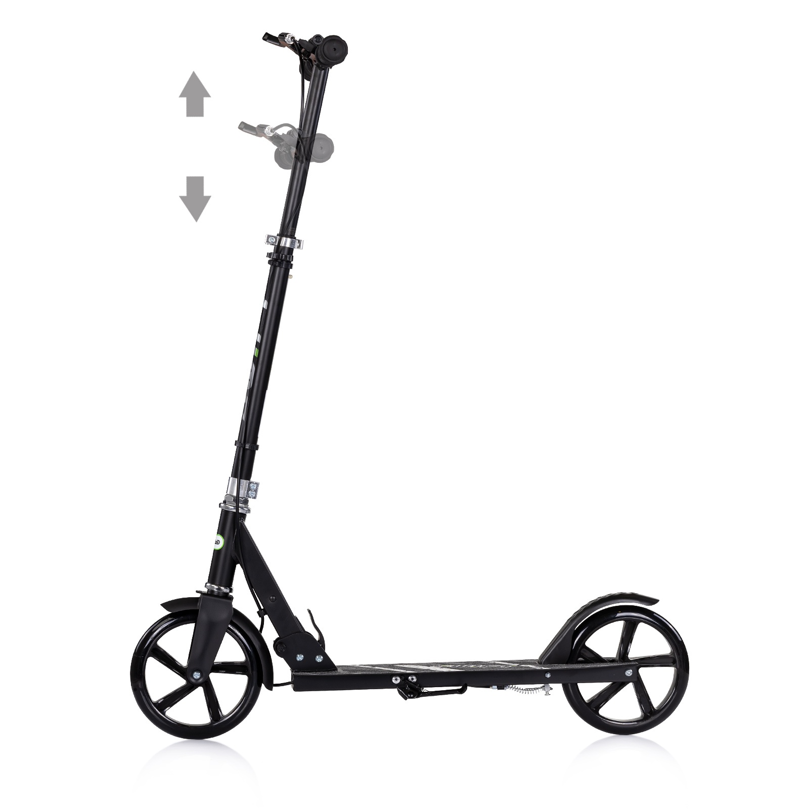Сгъваема тротинетка Chipolino Swift до 100 кг, черна