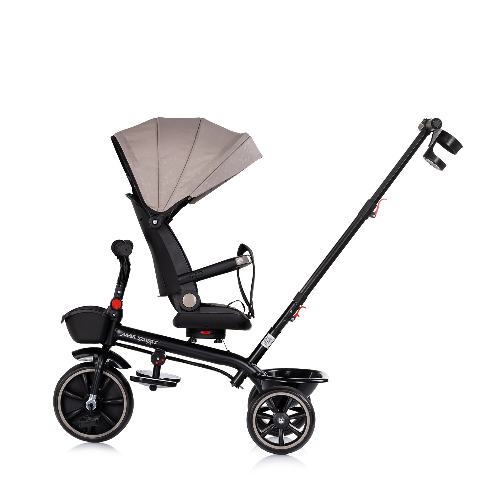 Триколка със сенник Chipolino Max Sport, лате