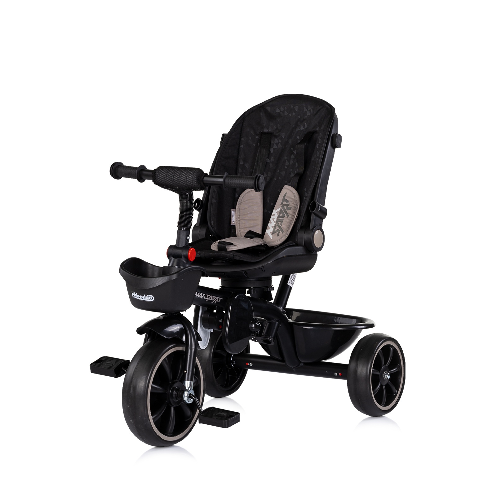 Триколка със сенник Chipolino Max Sport, лате