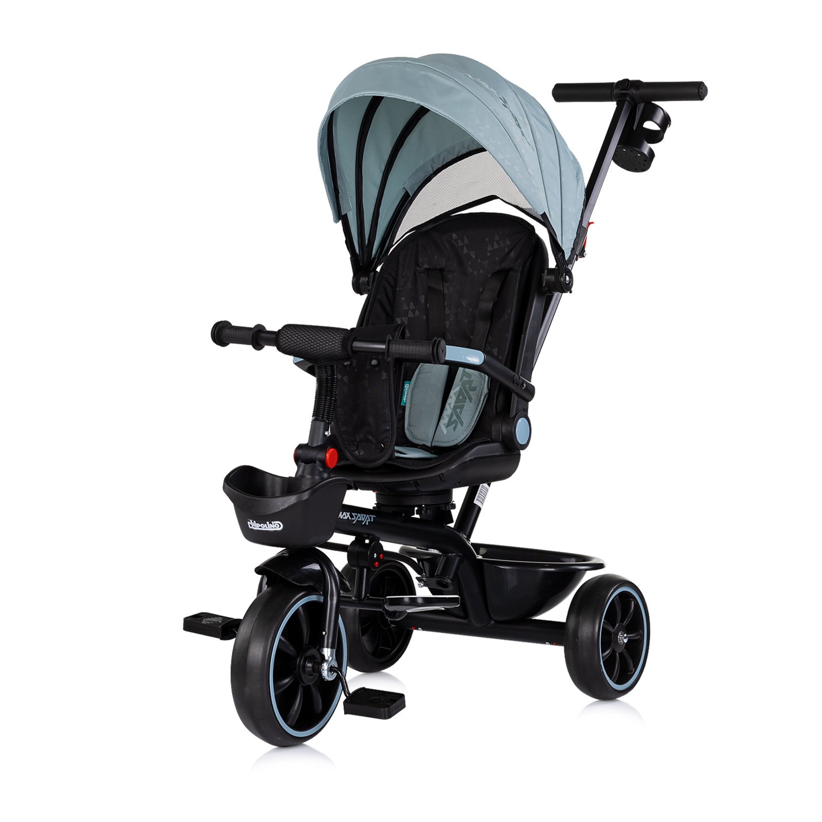 Триколка със сенник Chipolino Max Sport, матча