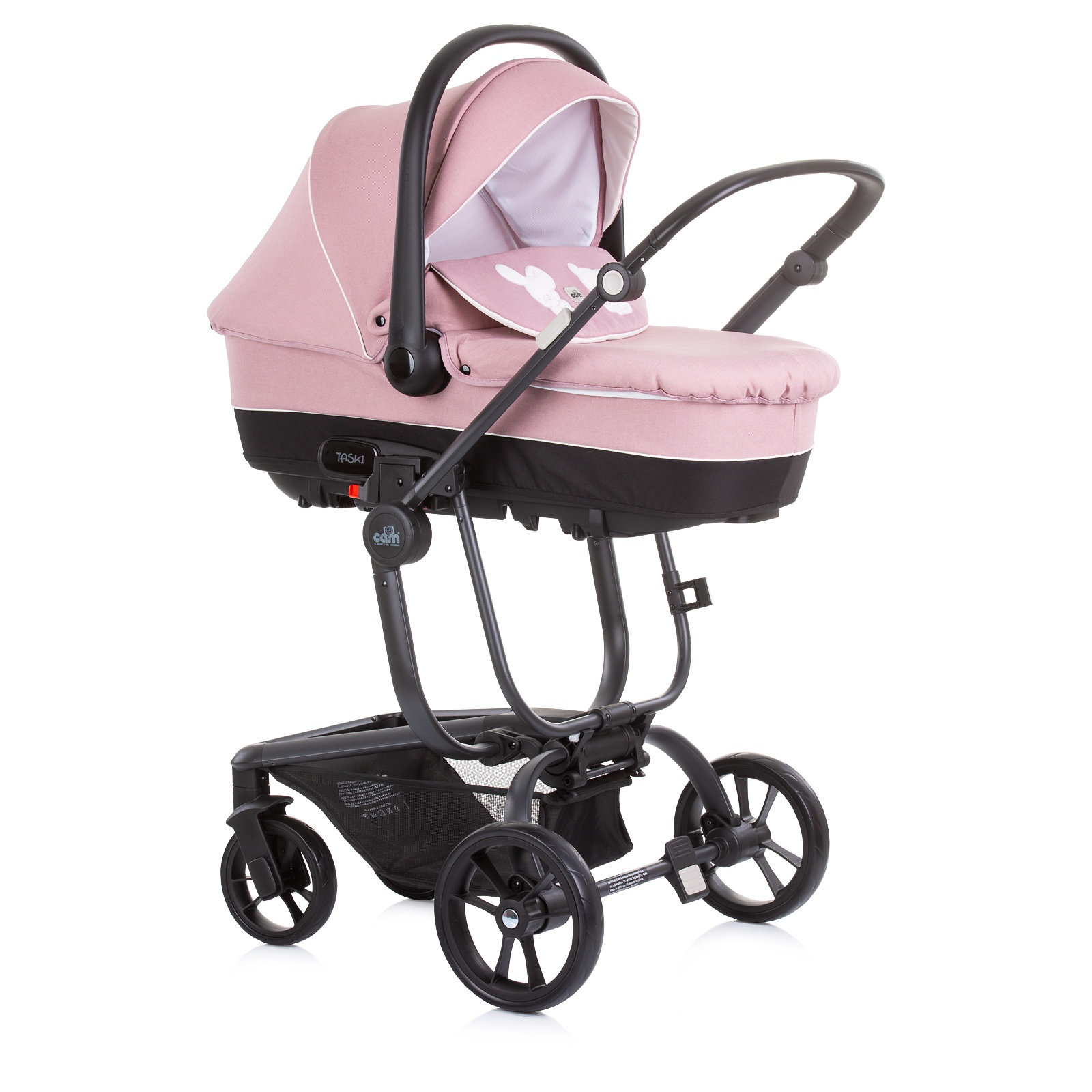Количка 3 в 1 CAM Taski Sport 932, розова