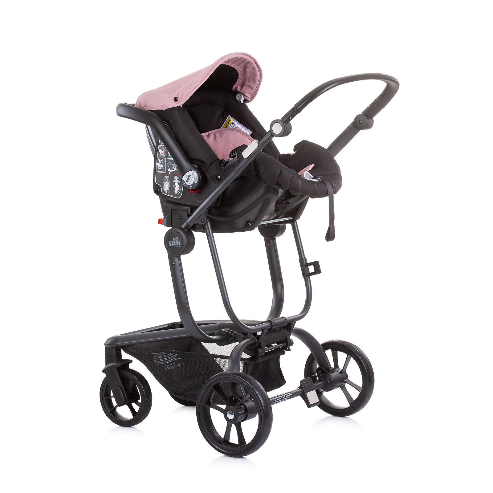 Количка 3 в 1 CAM Taski Sport 932, розова