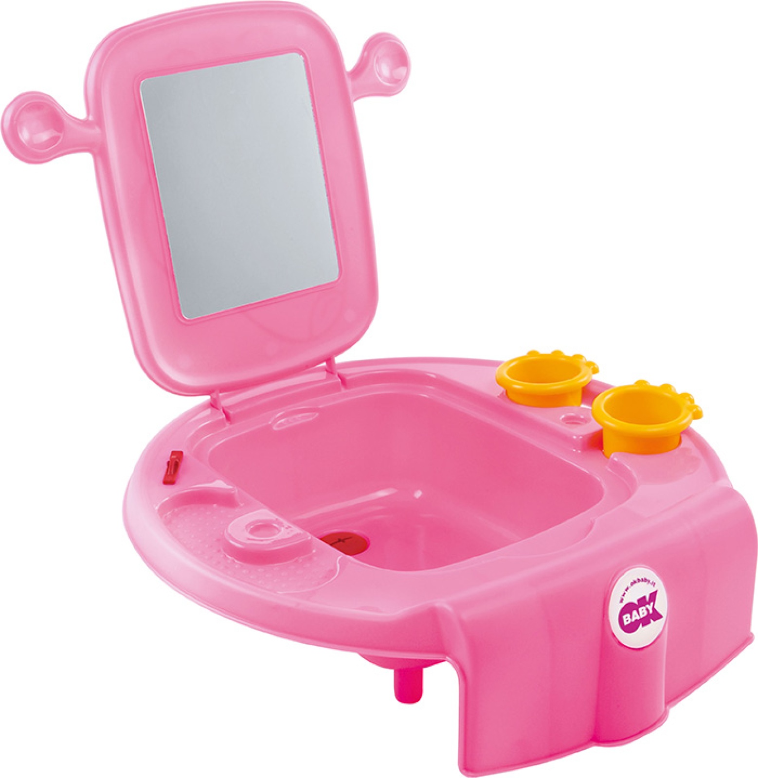 Мини мивка за деца OK Baby Space, розова