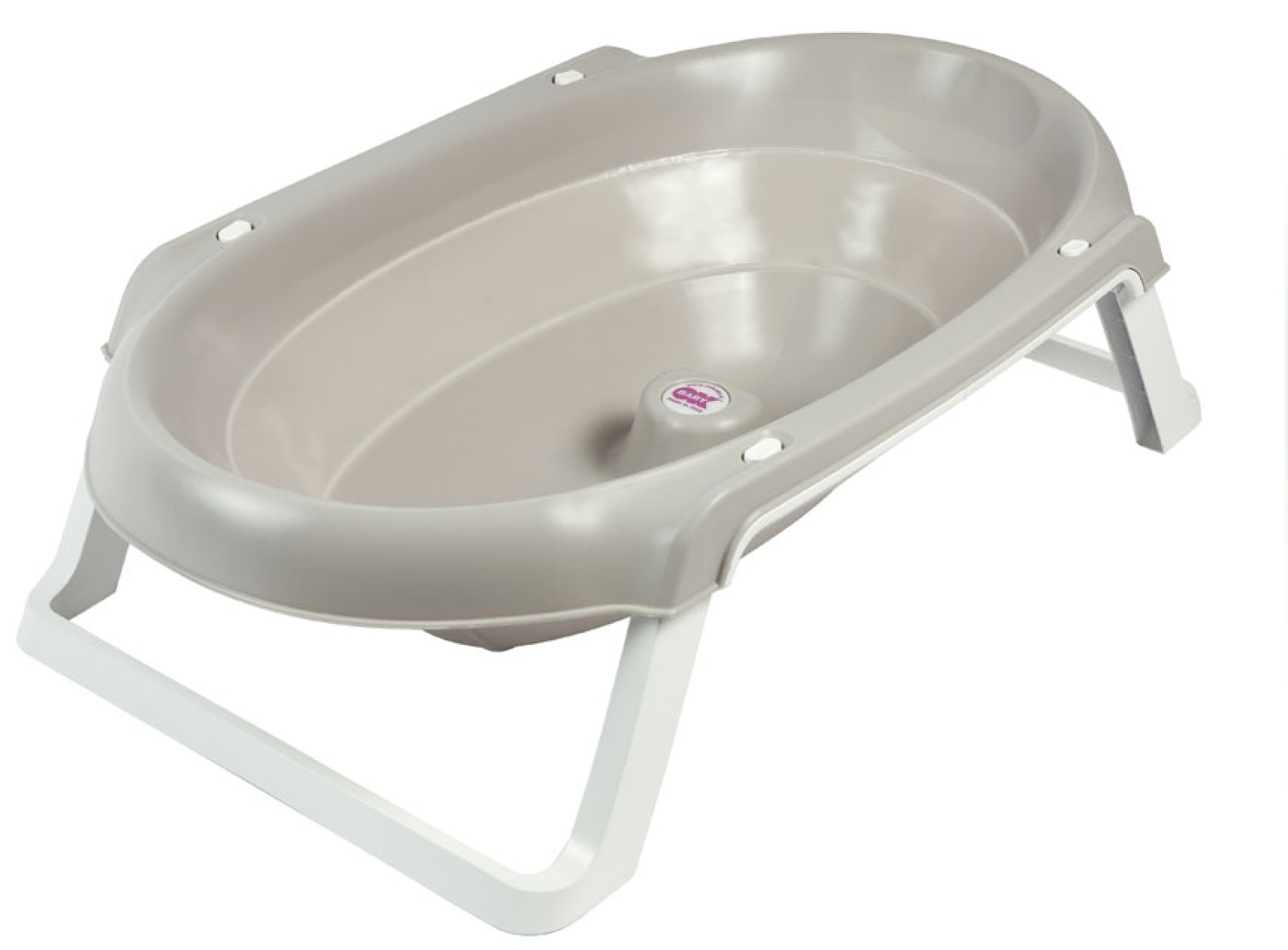 Сгъваема бебешка вана OK Baby Onda Slim, капучино