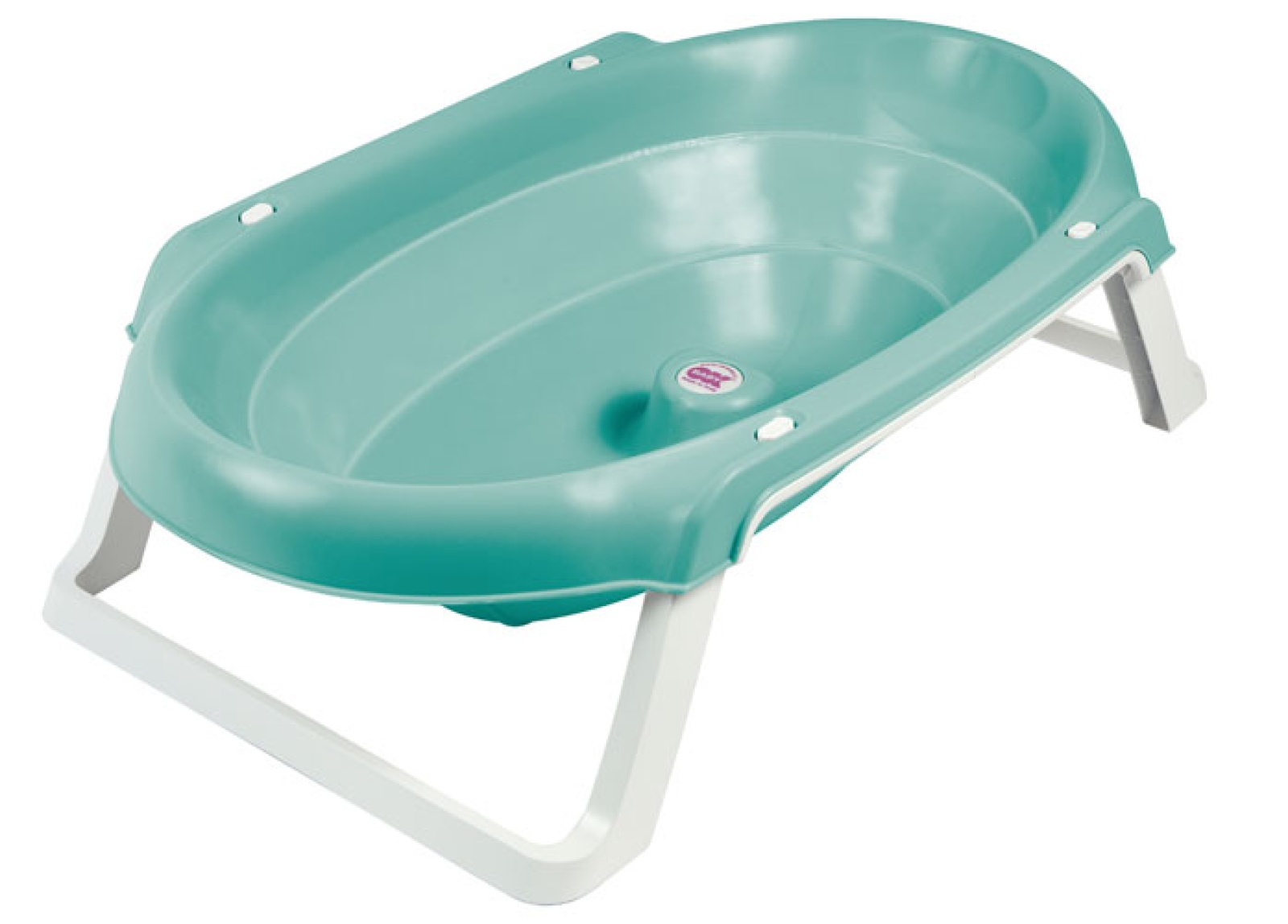 Сгъваема бебешка вана OK Baby Onda Slim, тюркоаз