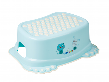 Подложка за стъпване Tega Baby Куче и Коте, синя